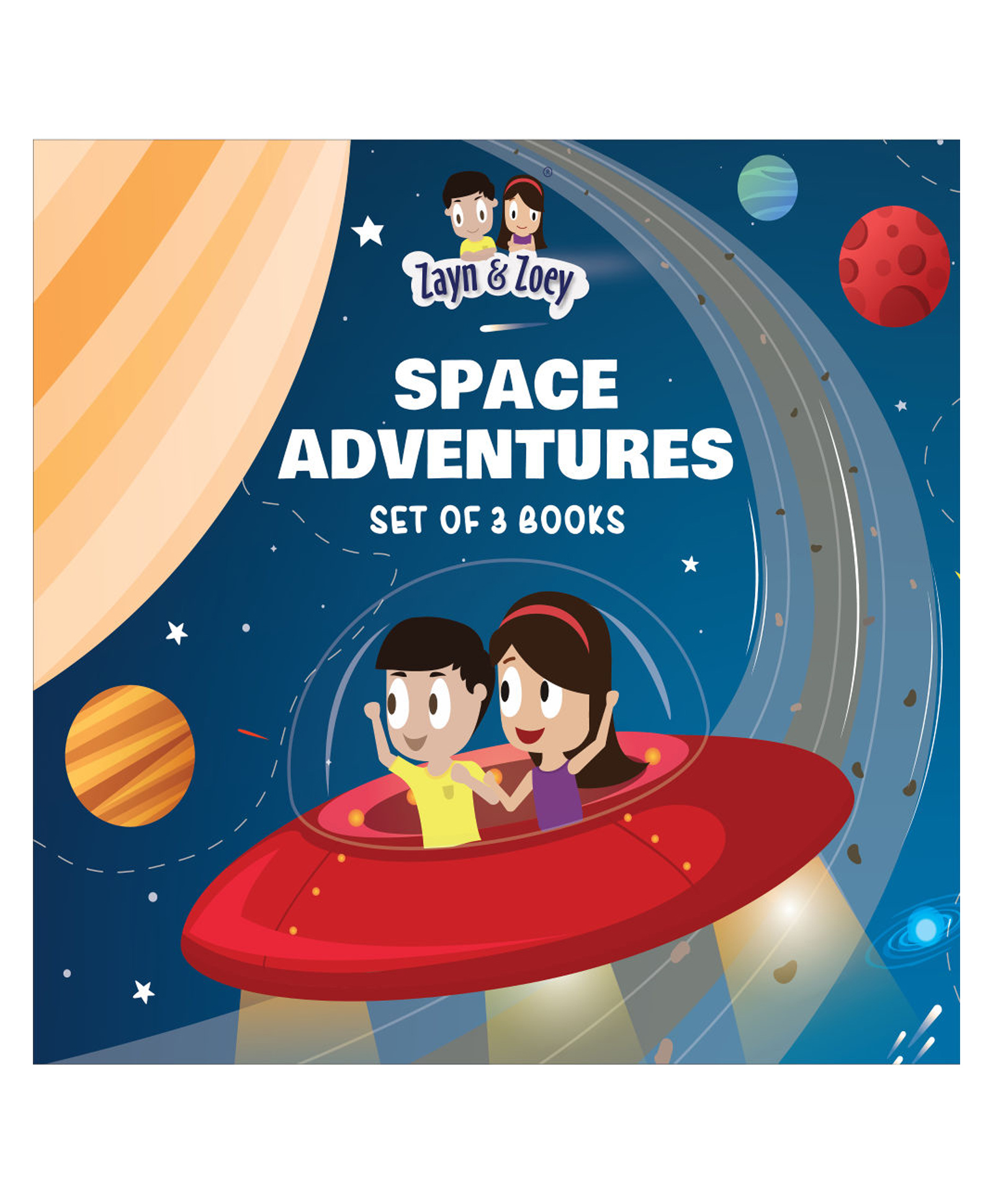 zayn & zoey English - Space Adventure (Set of 3 books)-picture-17