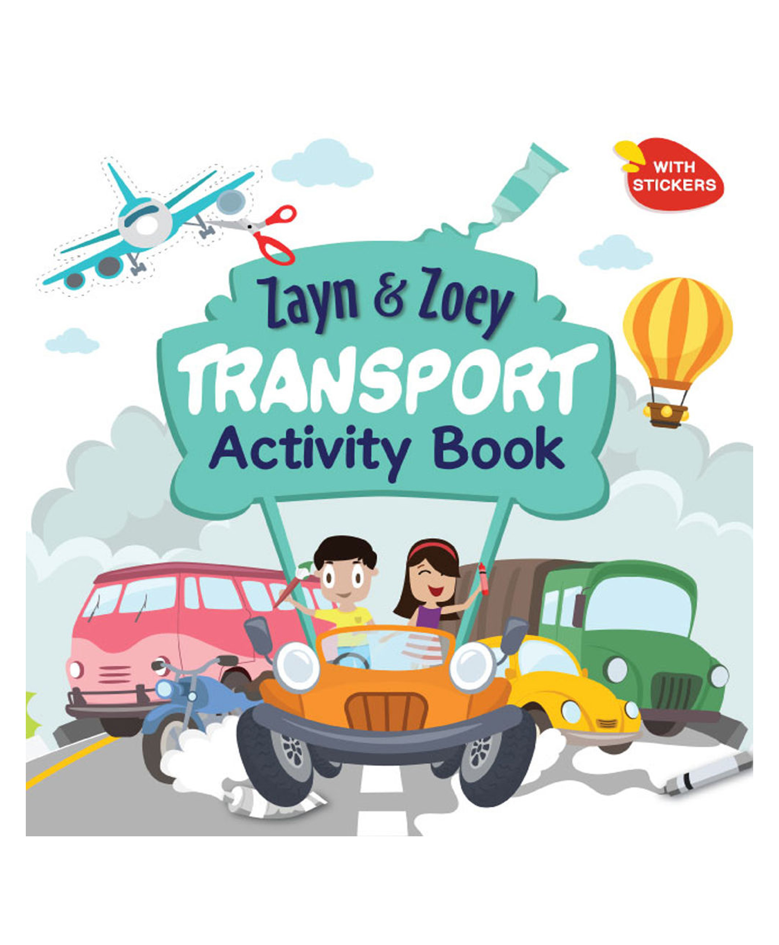 zayn & zoey English - Transport Activity Book-picture-13
