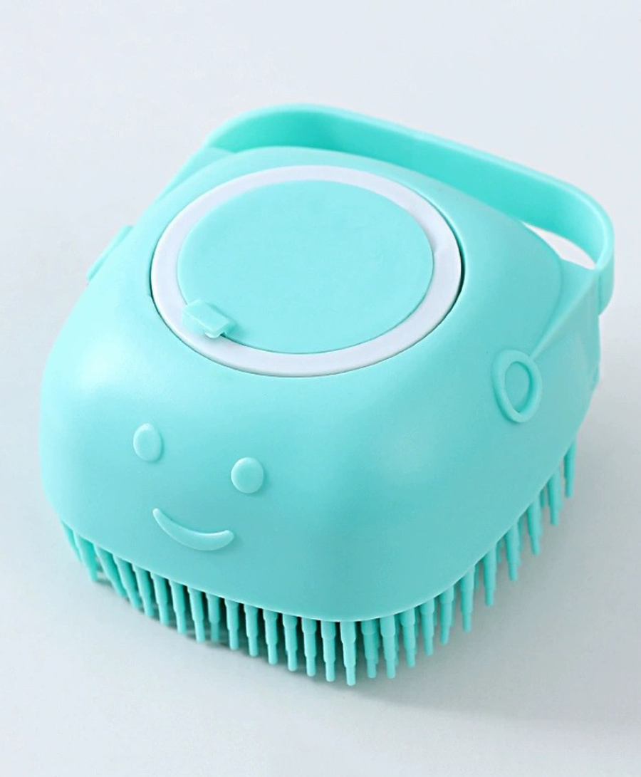 fab n funky Silicone Massage Bath Brush - Turquoise-picture-21
