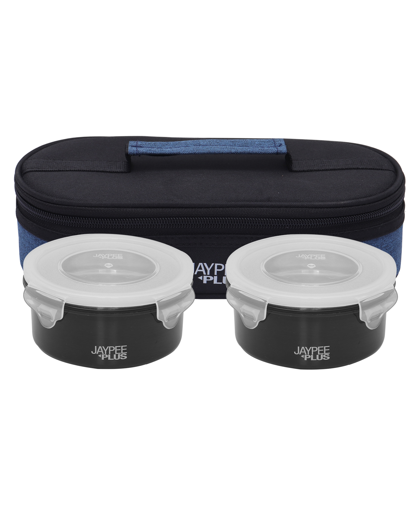 Jaypee Plus Stainless Steel Inner Micropac 2 Container Lunch Box Microwave Save Insulated Lunch Box Air Tight Insulated Tiffin Box For Kids & Office , 400 ml Black-image-18