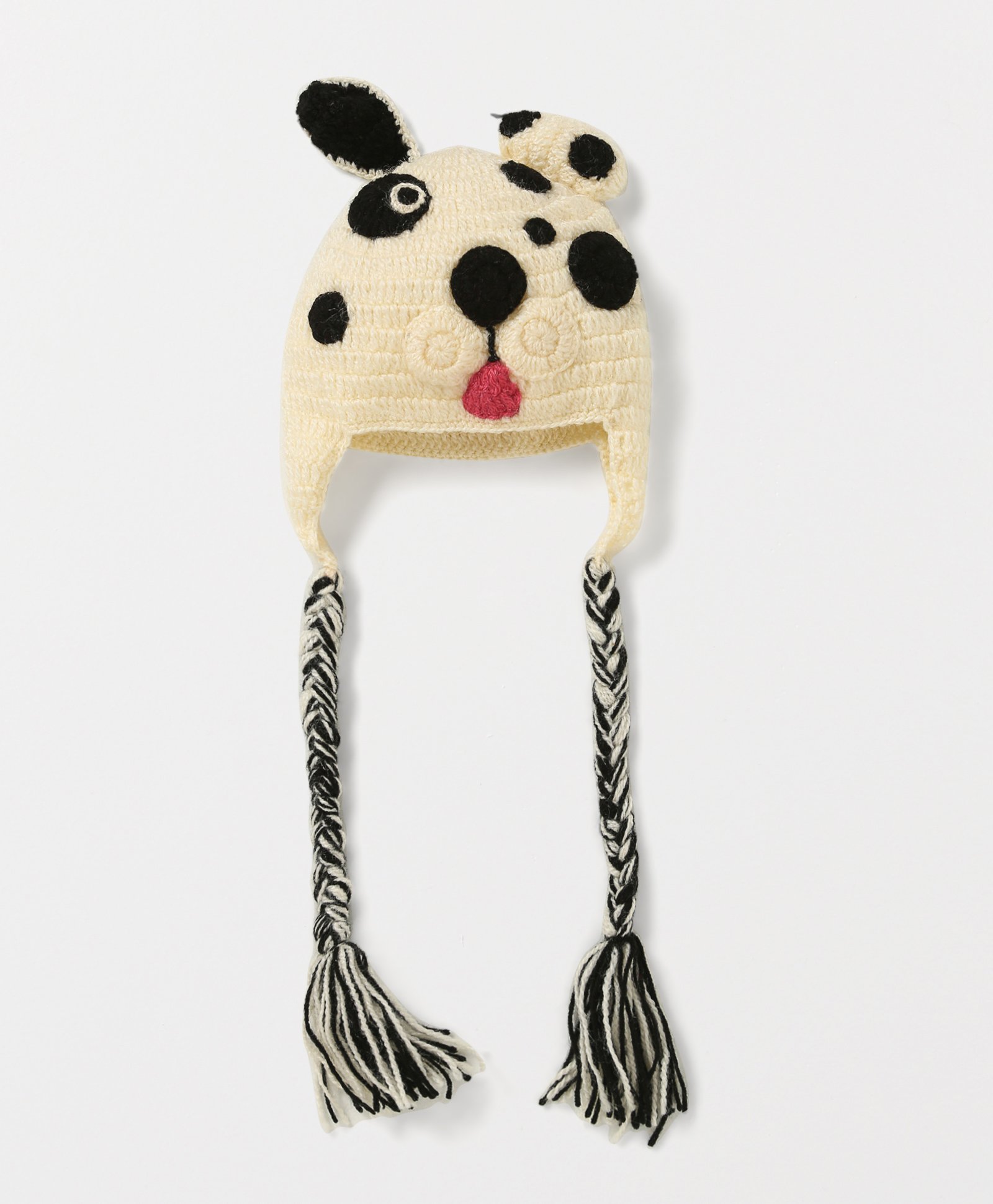 Mayra Knits Cutty Puppy Cap - White & Black-picture-12