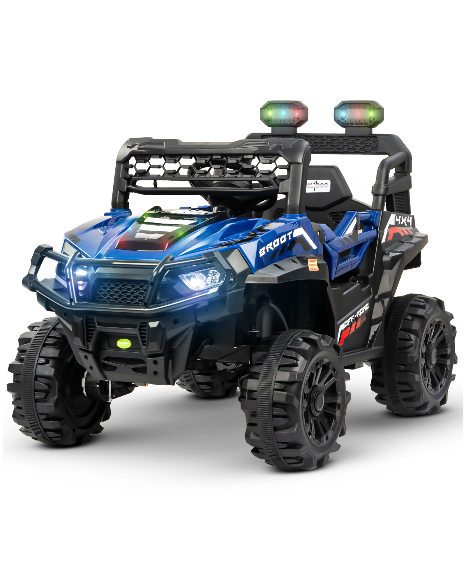 Baybee Broot Rechargeable Battery Operated Jeep for Kids, Ride on Toy Baby Car with Music & Light, Kids Jeep Battery Car, Electric Jeep Car for Kids - Blue-image-28