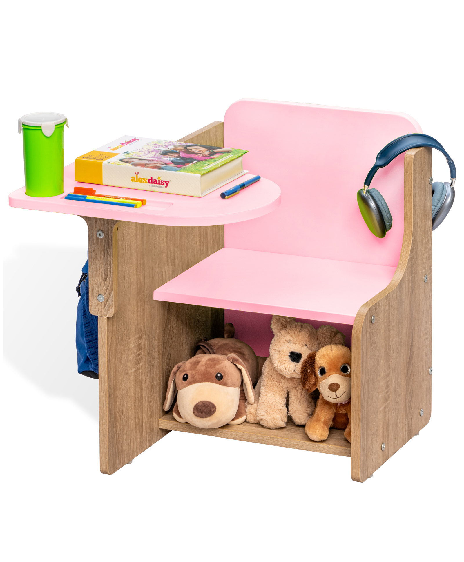 Alex Daisy Zapper Desk Chair for Kids - Pink-image-27