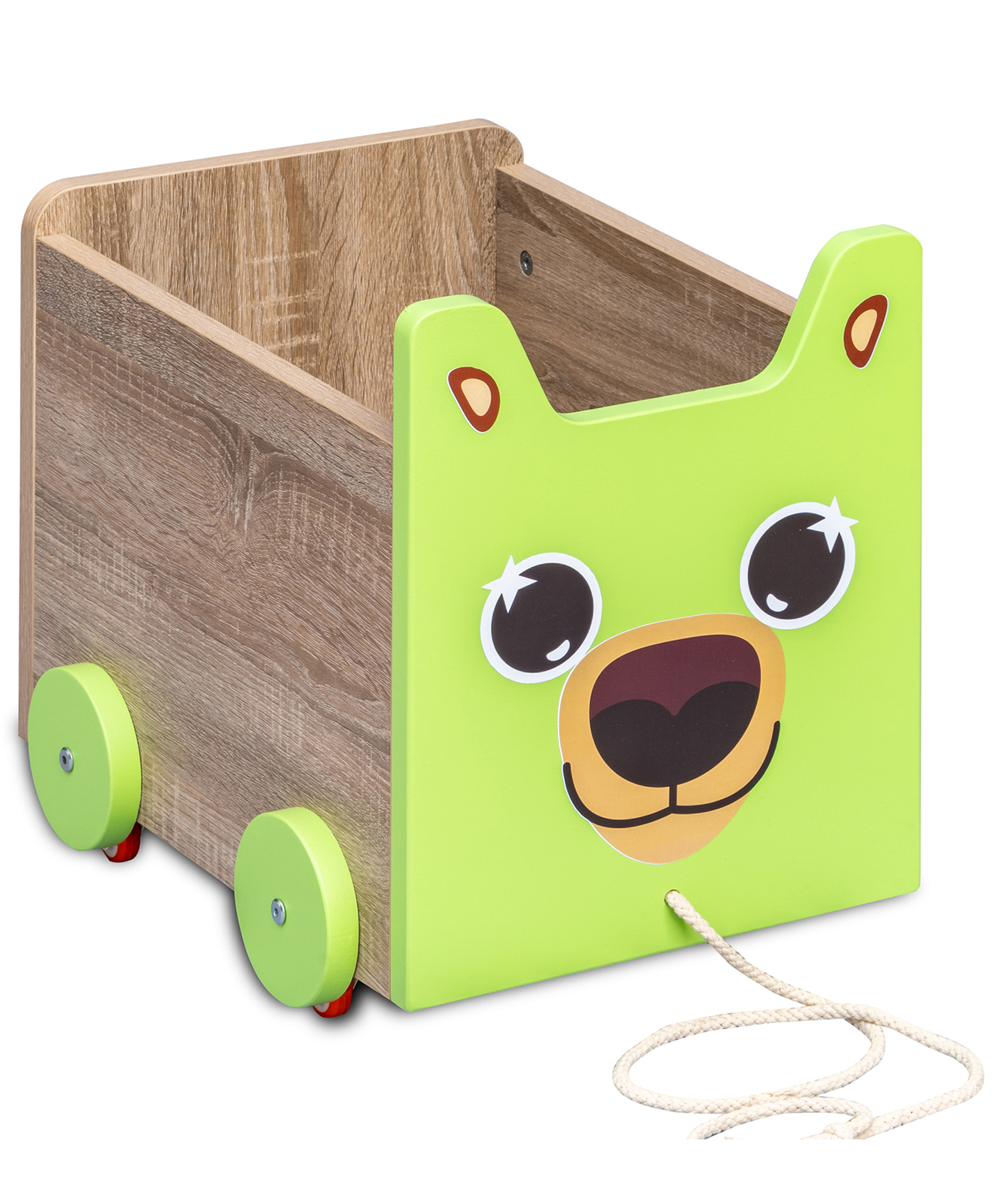 Alex Daisy Toy Storage Box & Cart - Green-image-0