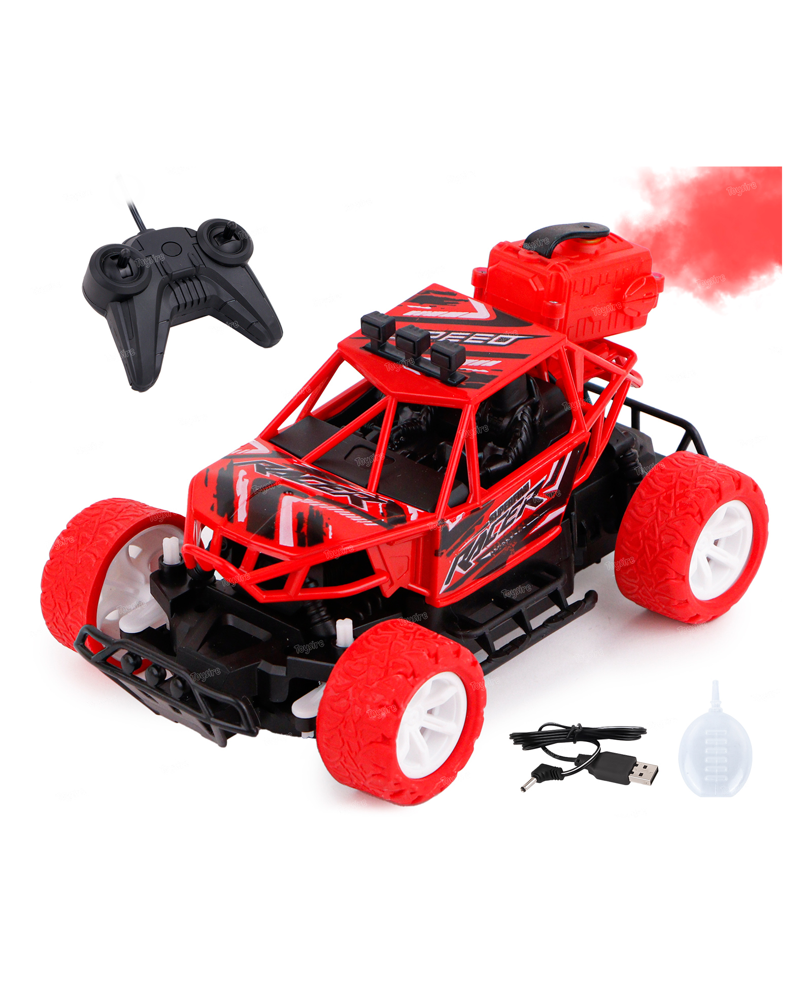 Toysire Remote Control Car For Kids Water Mist Spray Smoke Effect RC Car Toys Off Road High Speed Monster Rock Crawler Climbing Car Toy-image-25