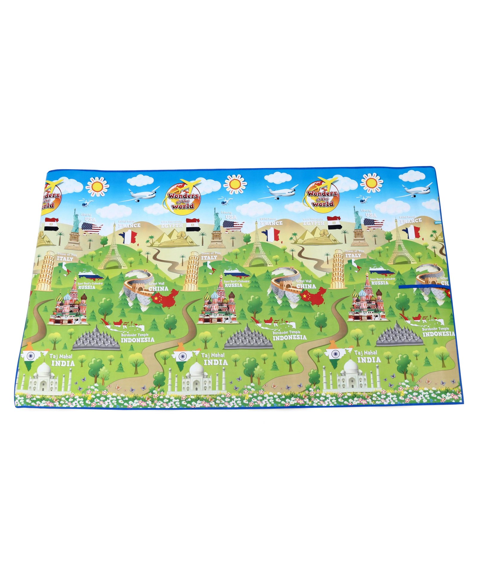 Unimats Wonders Of The World Play Mat - Multicolour-image-44