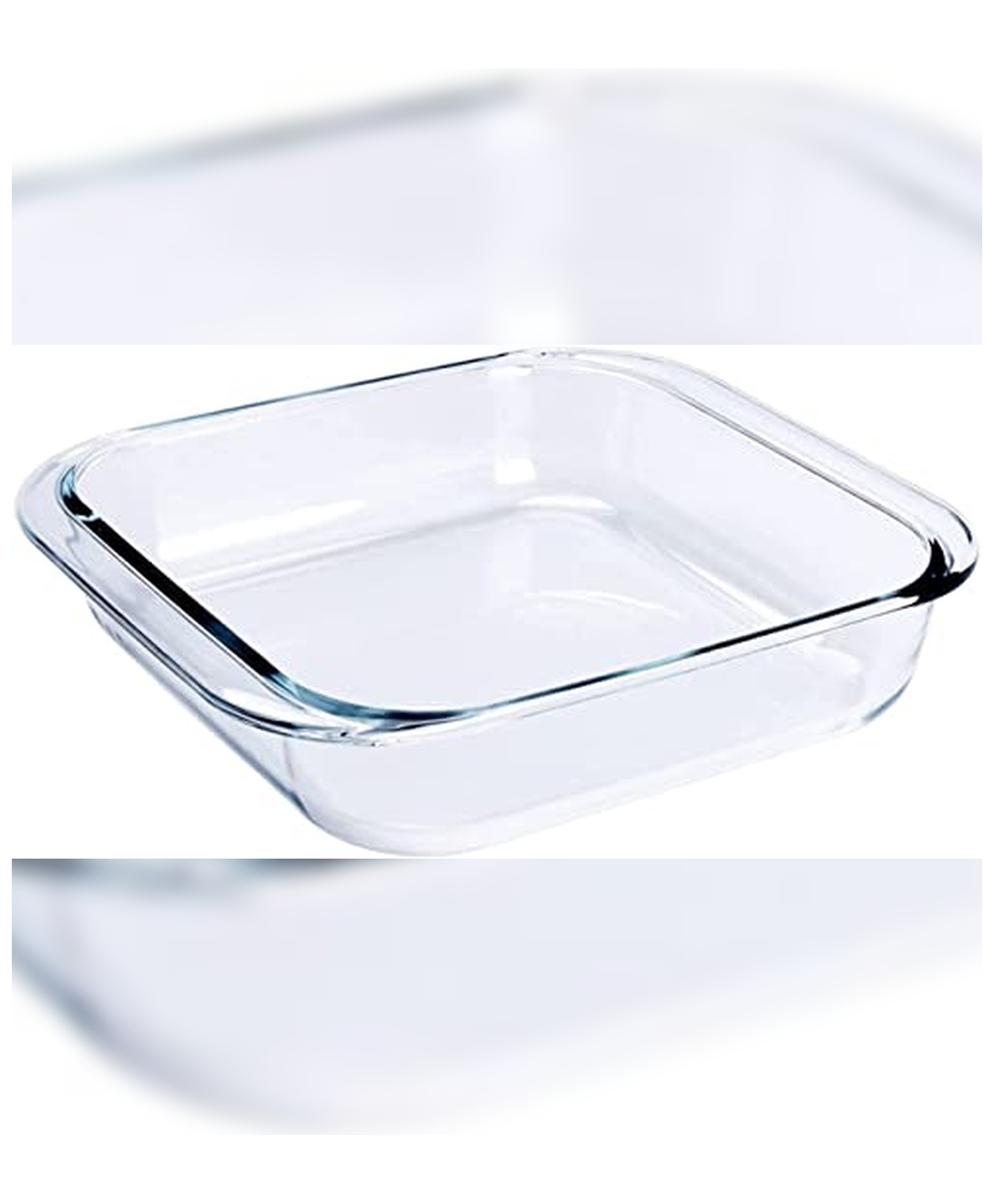 Femora Borosilicate Glass Microwave Square Baking Dish - 900 ml-image-31