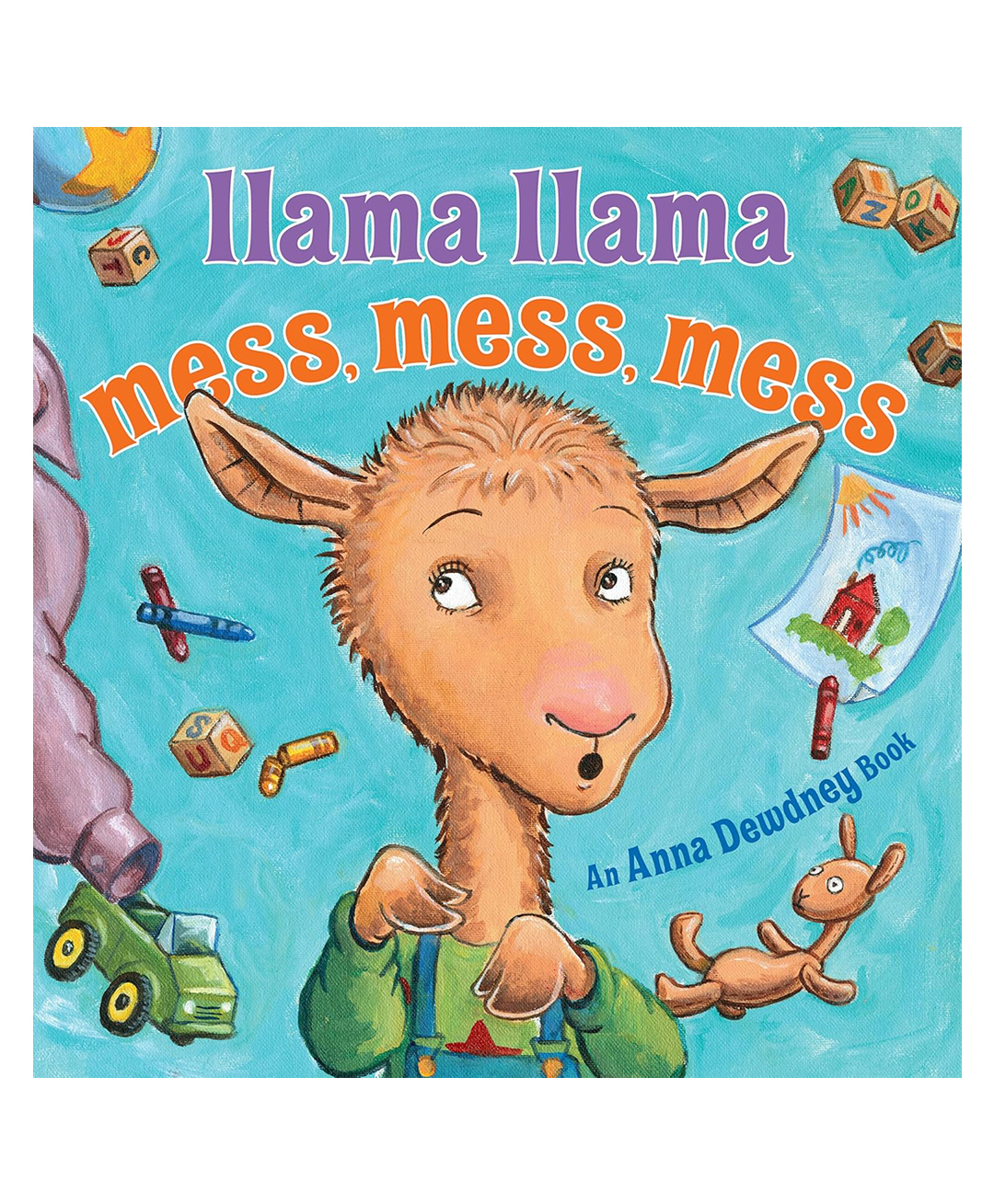 Llama Llama Mess Mess Mess Story Book by Anna Dewdney - English