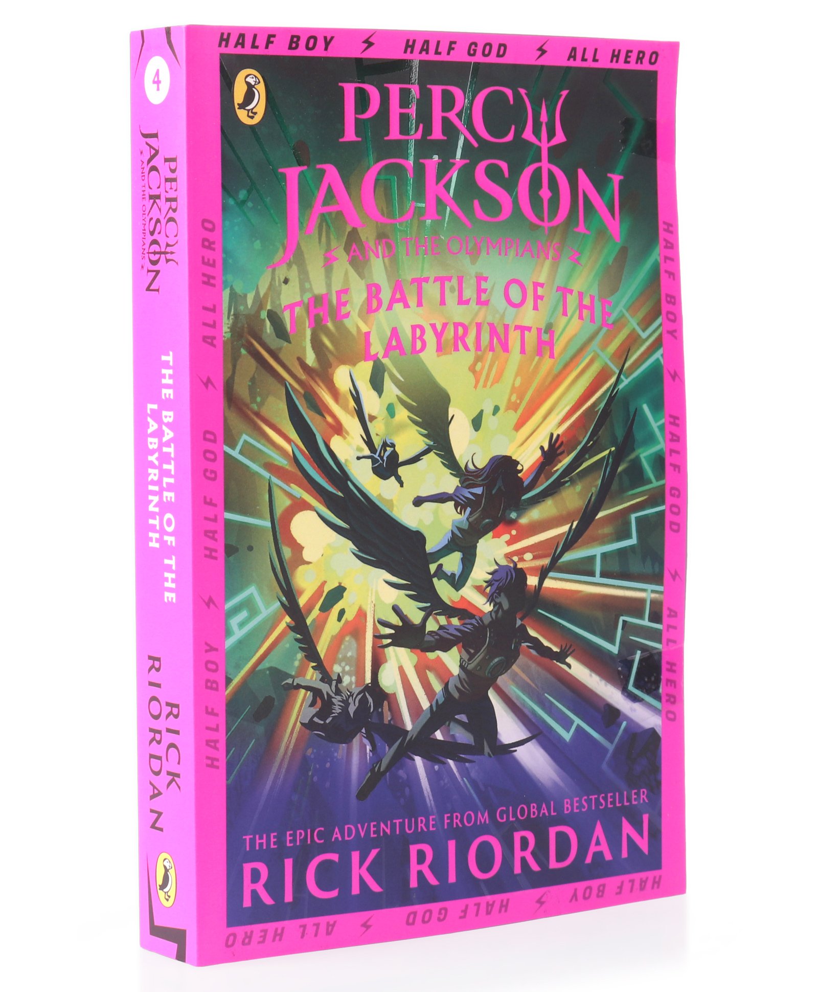 penguin random house Percy Jackson And The Olympians Book 4: The Battle Of The Labyrinth By Rick Riordan - English-picture-17