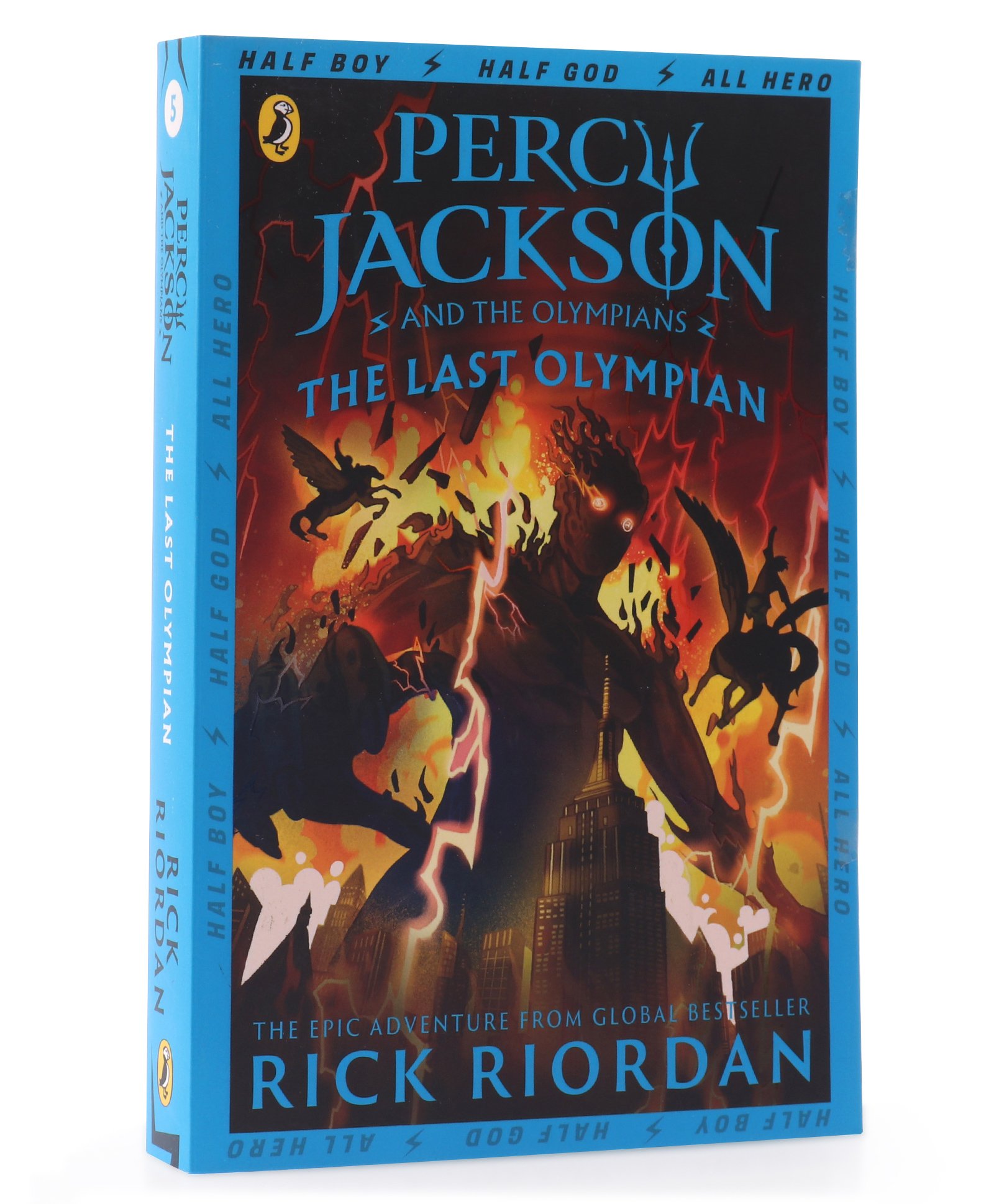 penguin random house Percy Jackson And The Olympians Book 5: The Last Olympian By Rick Riordan - English-picture-15