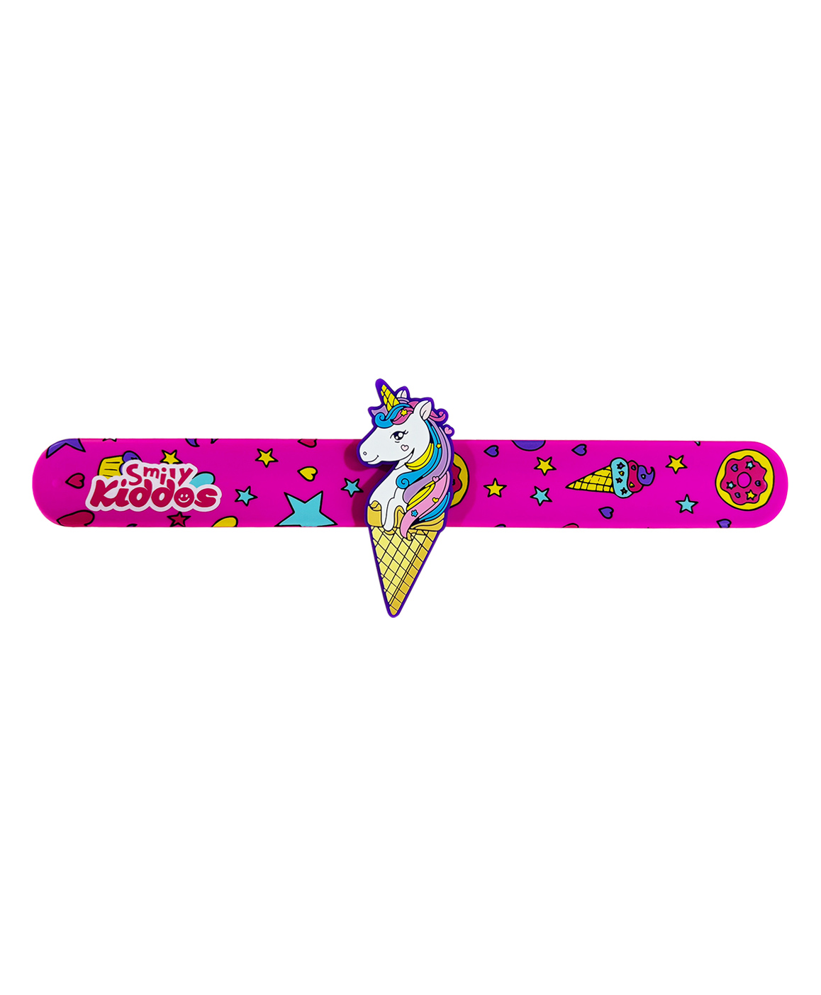 Smily Kiddos Slap Band Unicorn Theme Pink-image-0
