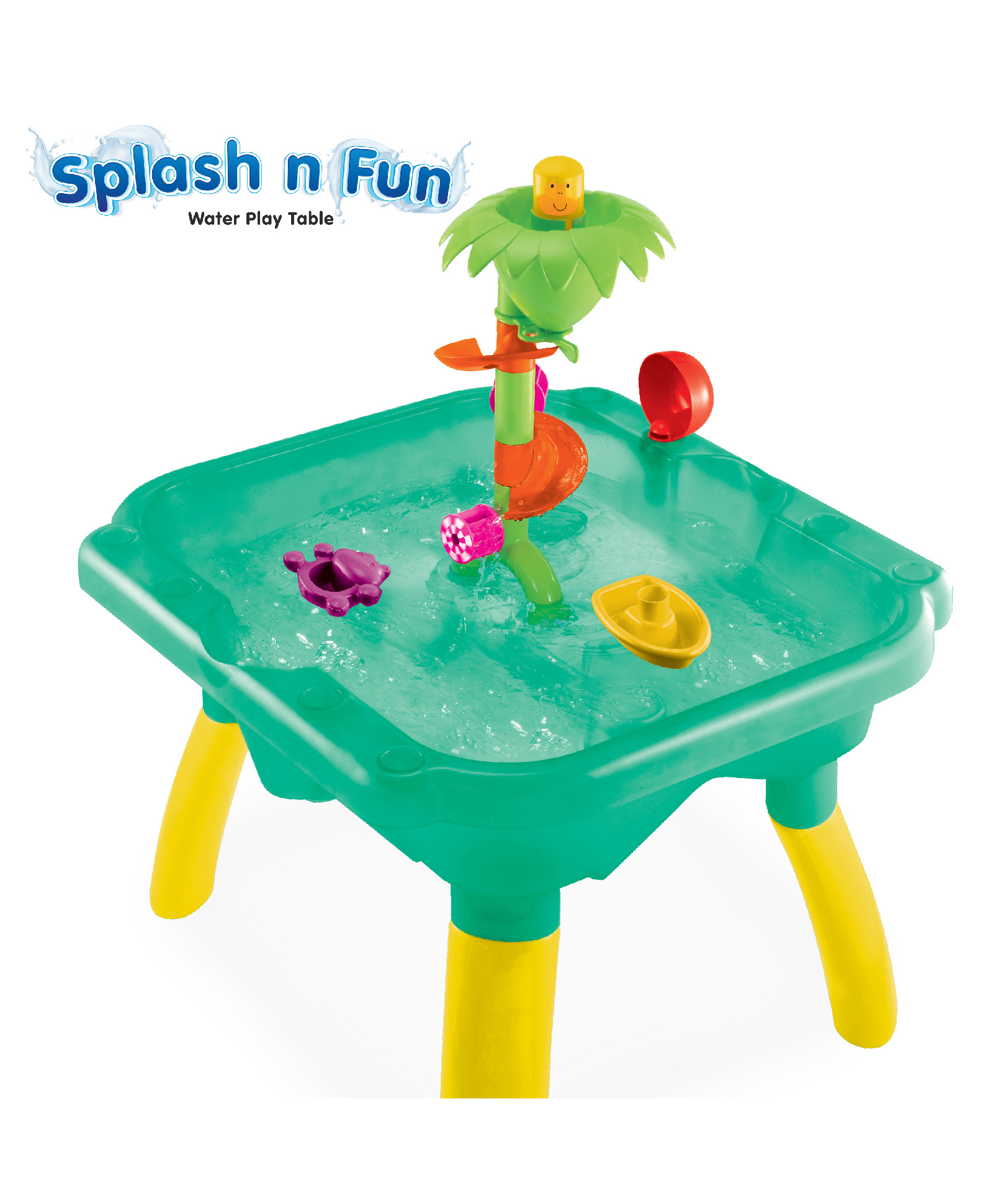 Funskool Giggles Splash N Fun Water Play Table - Green