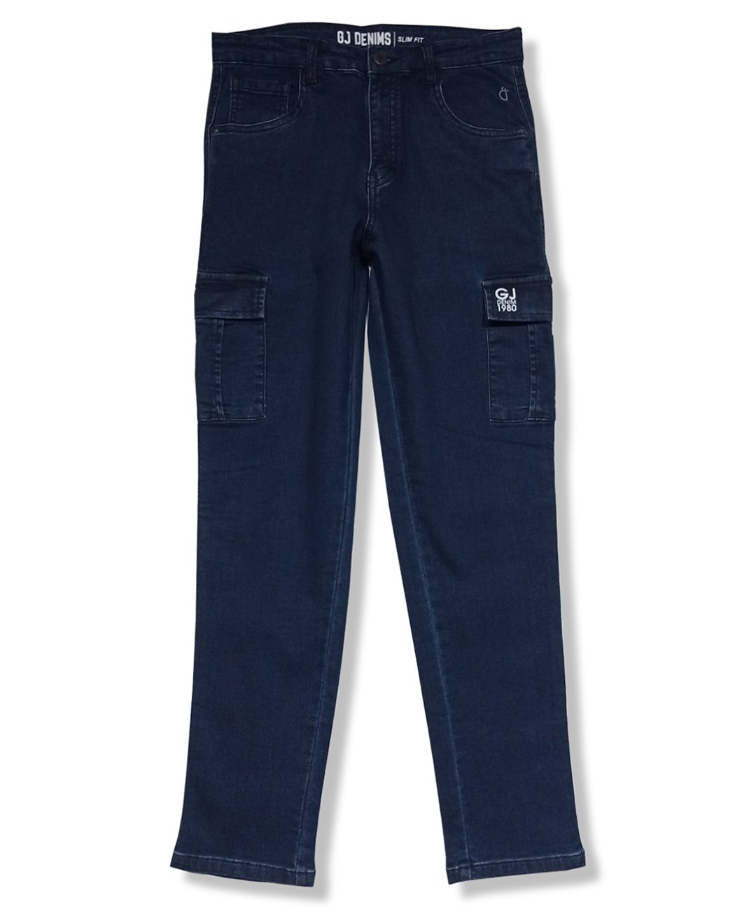 GINI & JONY Woven Full Length Solid Jeans - Blue-picture-11