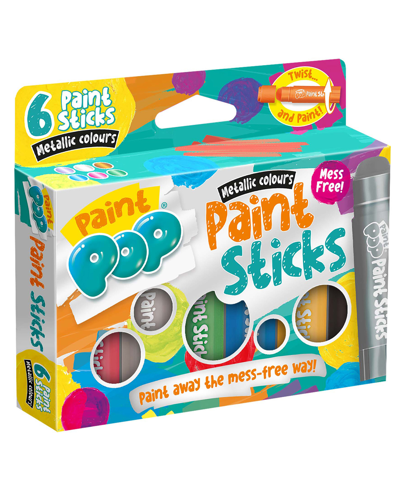 Paint Pop Metallic 6 Pack Quick Dry Paint Sticks-image-46