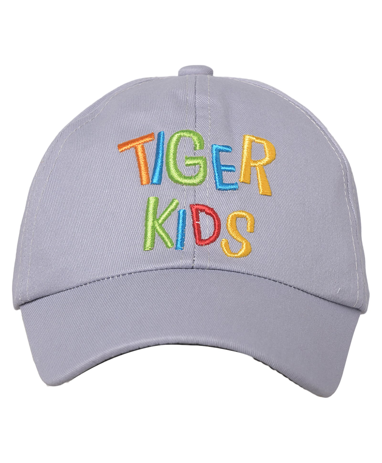 Kid-O-World Tiger Kids Text Embroidered Cap - Grey-image-20