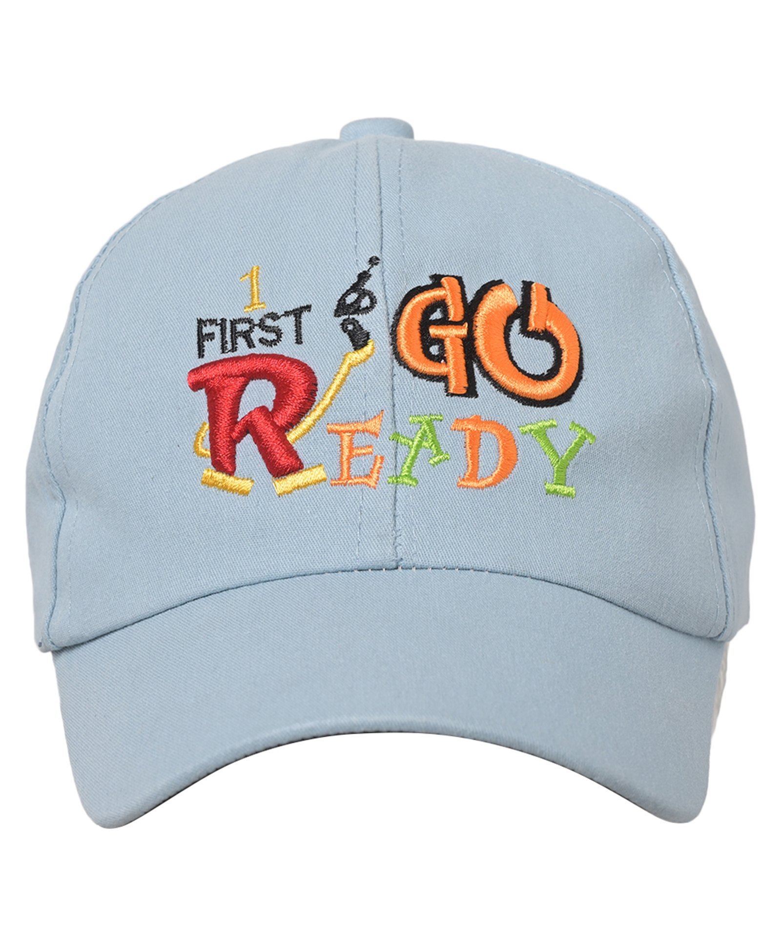 Kid-O-World Typography Embroidered Cap - Grey-image-33