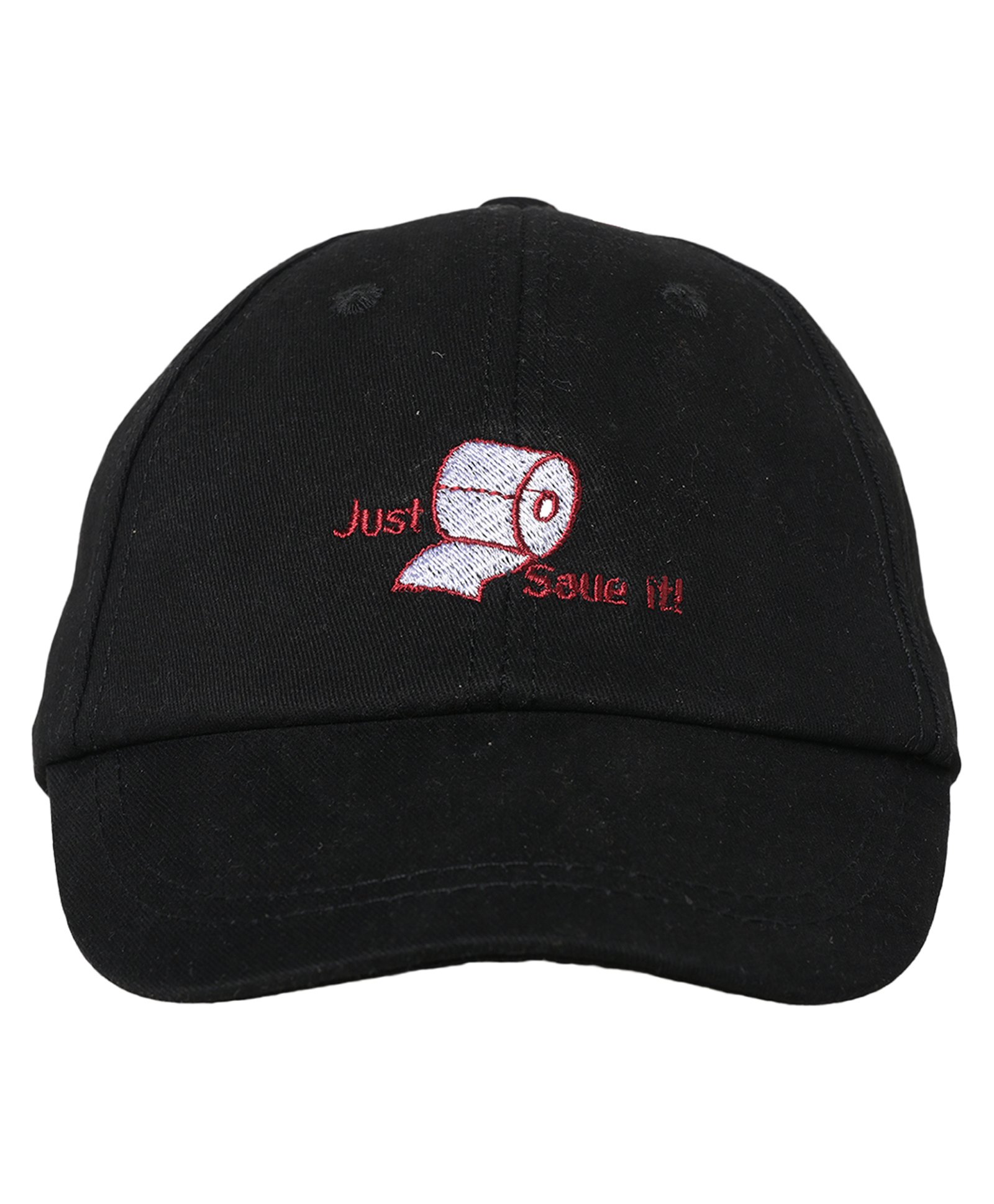 Kid-O-World Save It Text Embroidered Cap - Black-picture-32