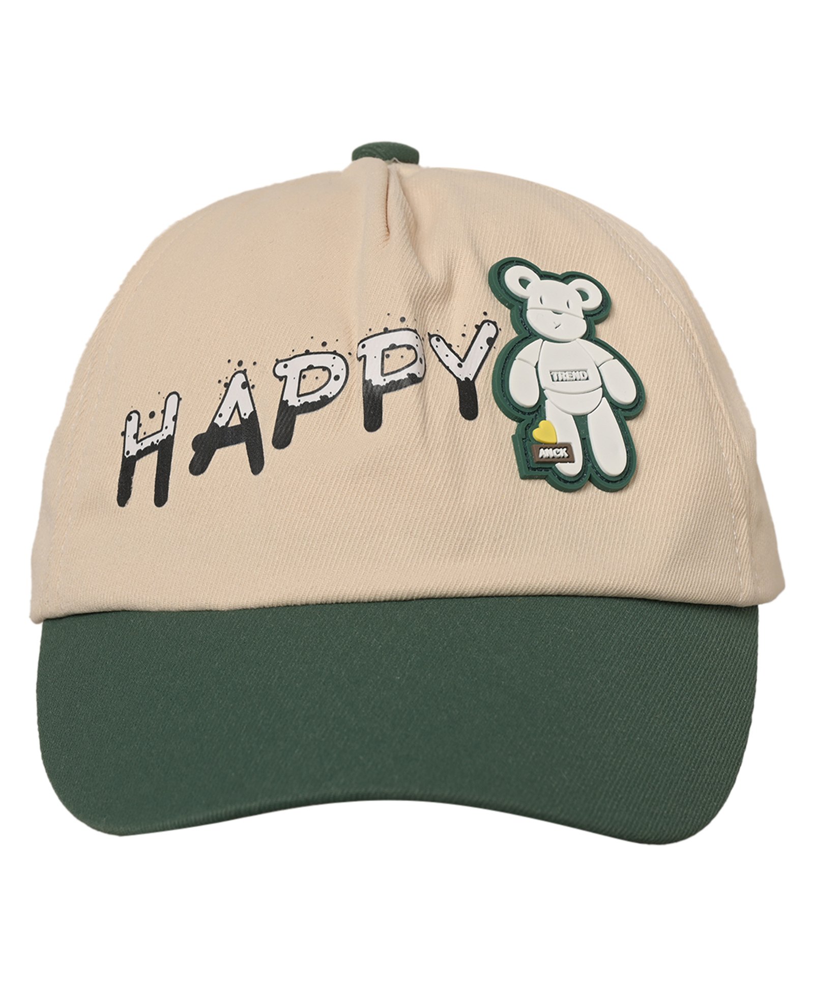 Kid-O-World Cotton Teddy Detailed Cap -Beige-picture-21