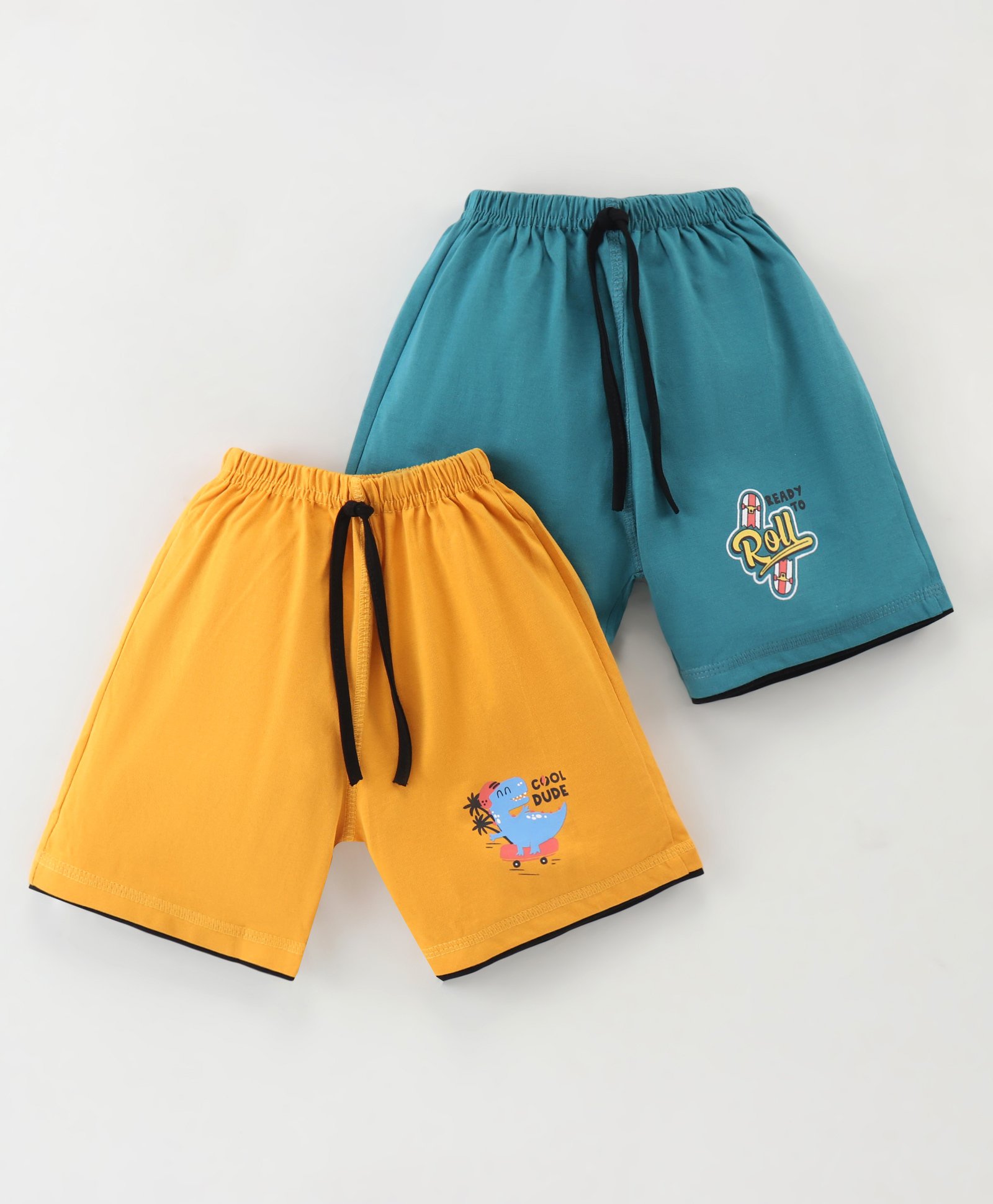 Simply Sinker Shorts   with Text Print - Multicolour-picture-14