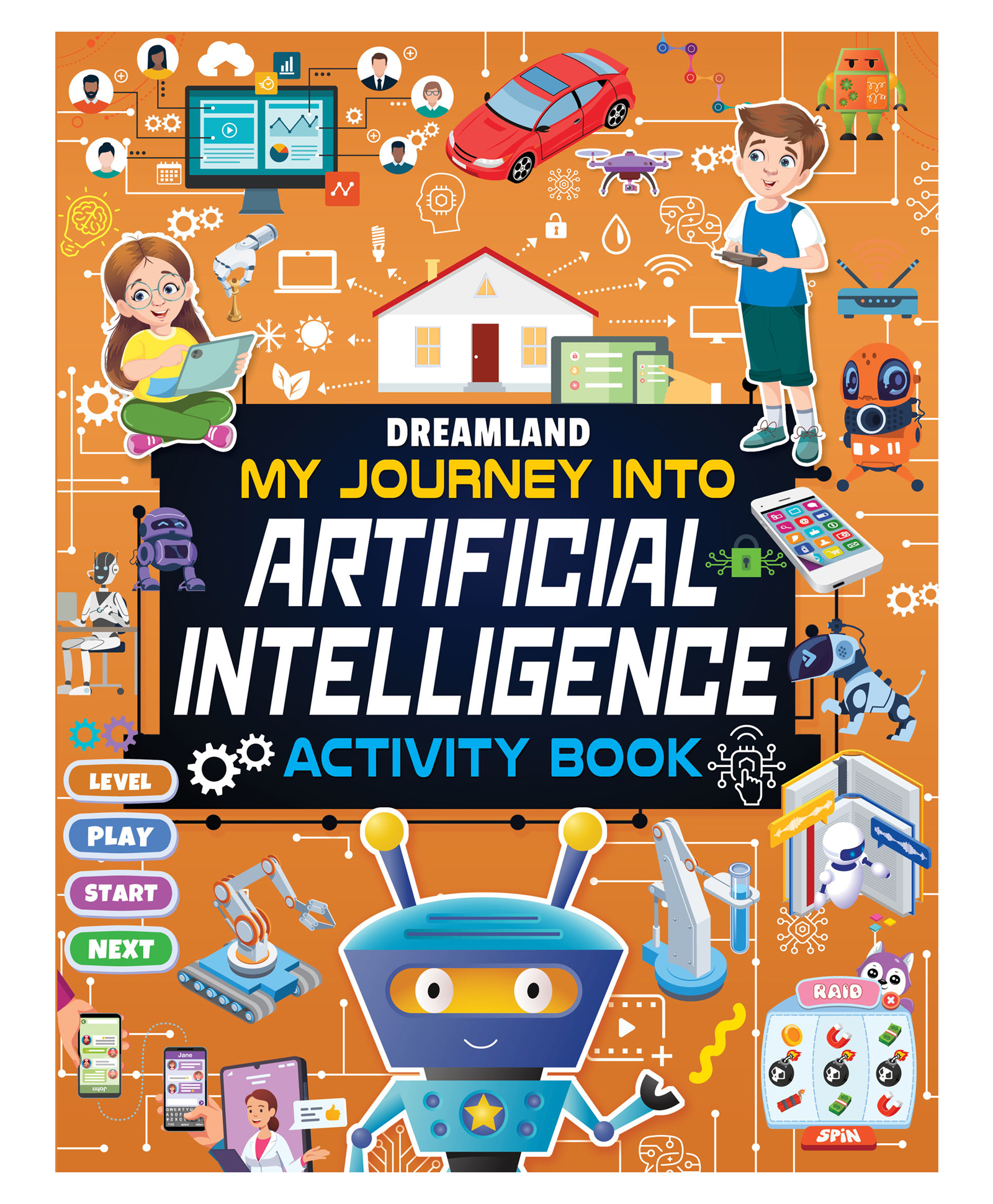 dreamland publications My Journey Into Artificial Intelligence Activity Book for Kids - Activities about AI, Computers and Machine Learning - English-picture-14