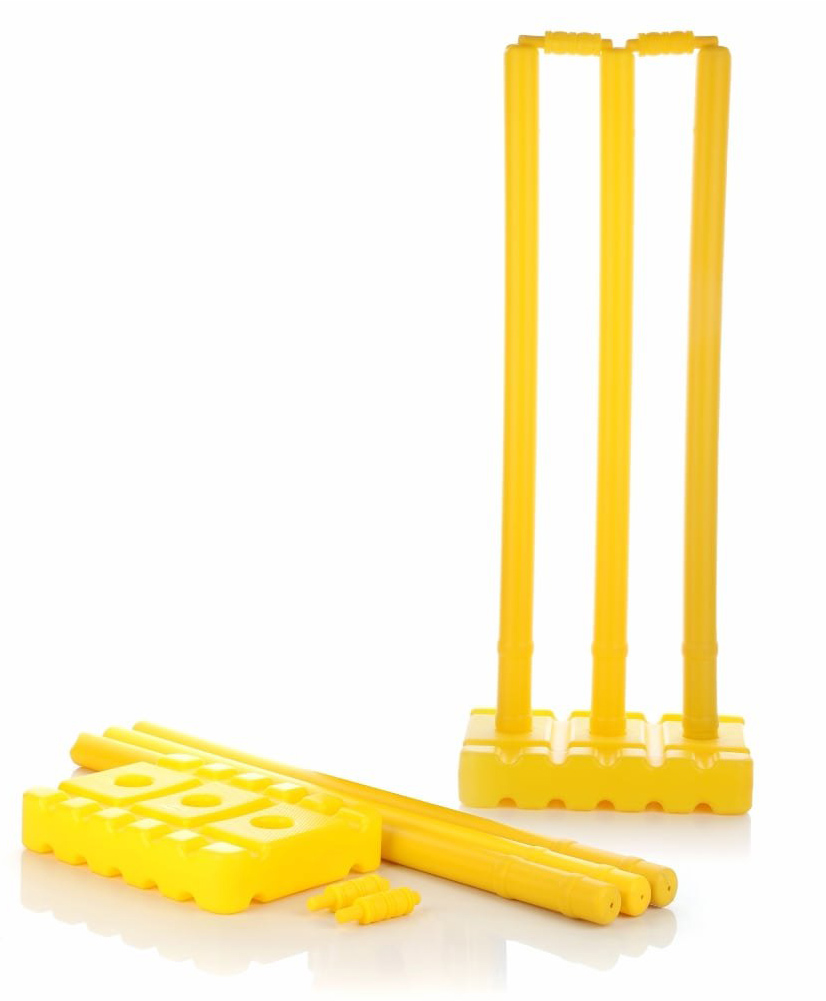 Aditi Toys Big Cricket Stumps Kit for Boys & Girls, Includes 3 Stumps with Stand Base, 2 Bails for Indoor & Outdoor Activity, Cricket Stumps Set for Kids-image-24