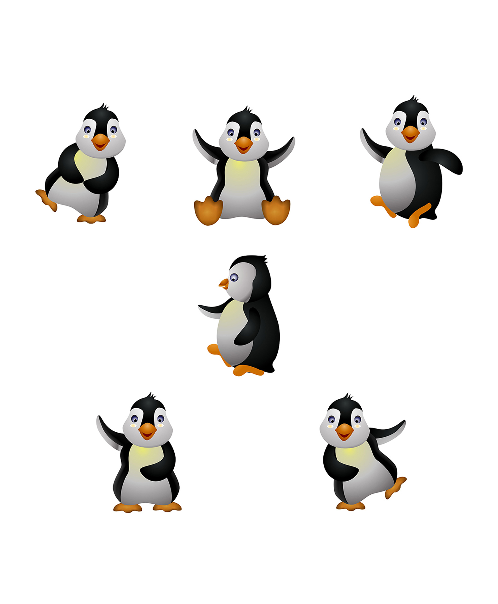 Wallstick Dancing Penguin wallstickers-image-2