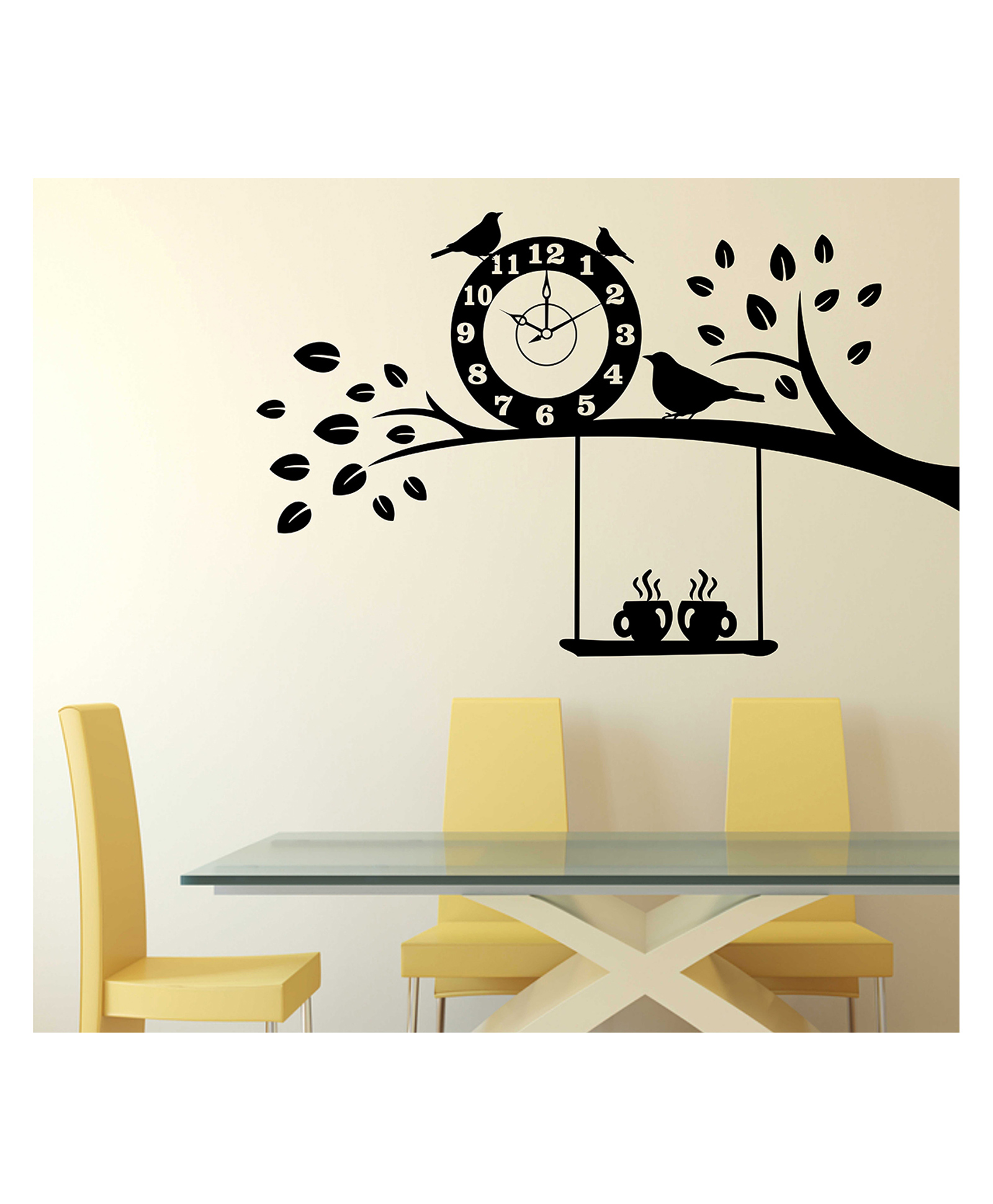 Wallstick Tree with Coffee  wallstickers-picture-33