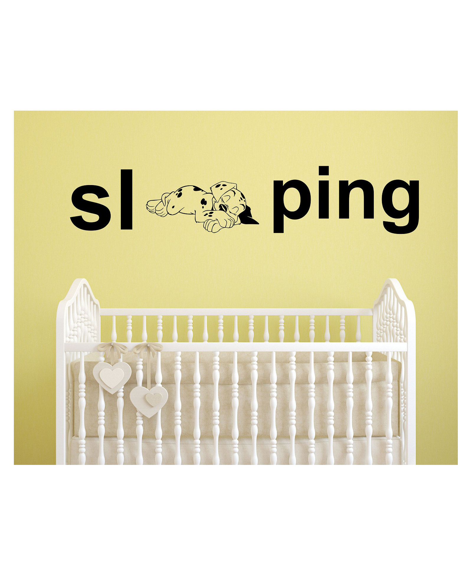 Wallstick Sleeping Dog wallstickers-picture-24