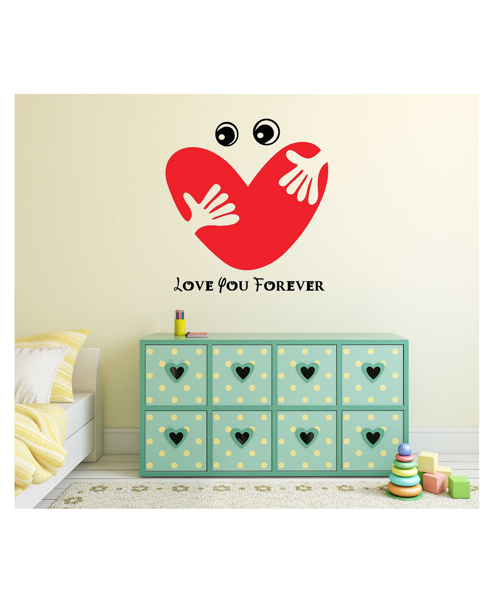 Wallstick  Love You Forever wallstickers-picture-17