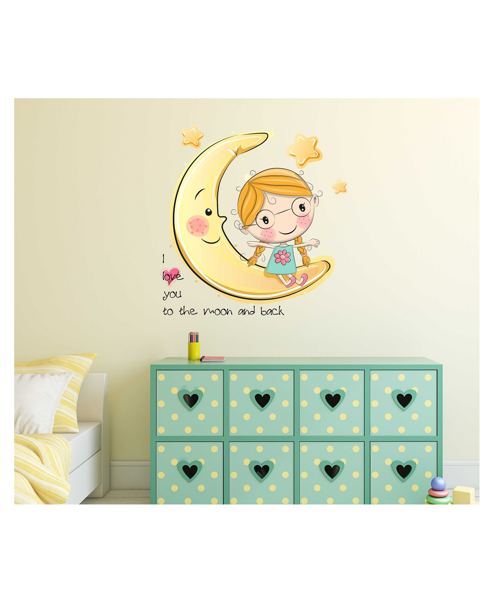 Wallstick  Beautiful Girl  wallstickers-picture-10