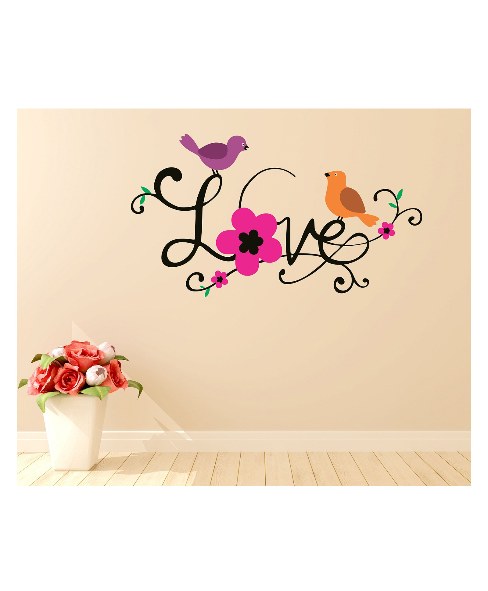 Wallstick Love with Birds wallstickers-picture-13