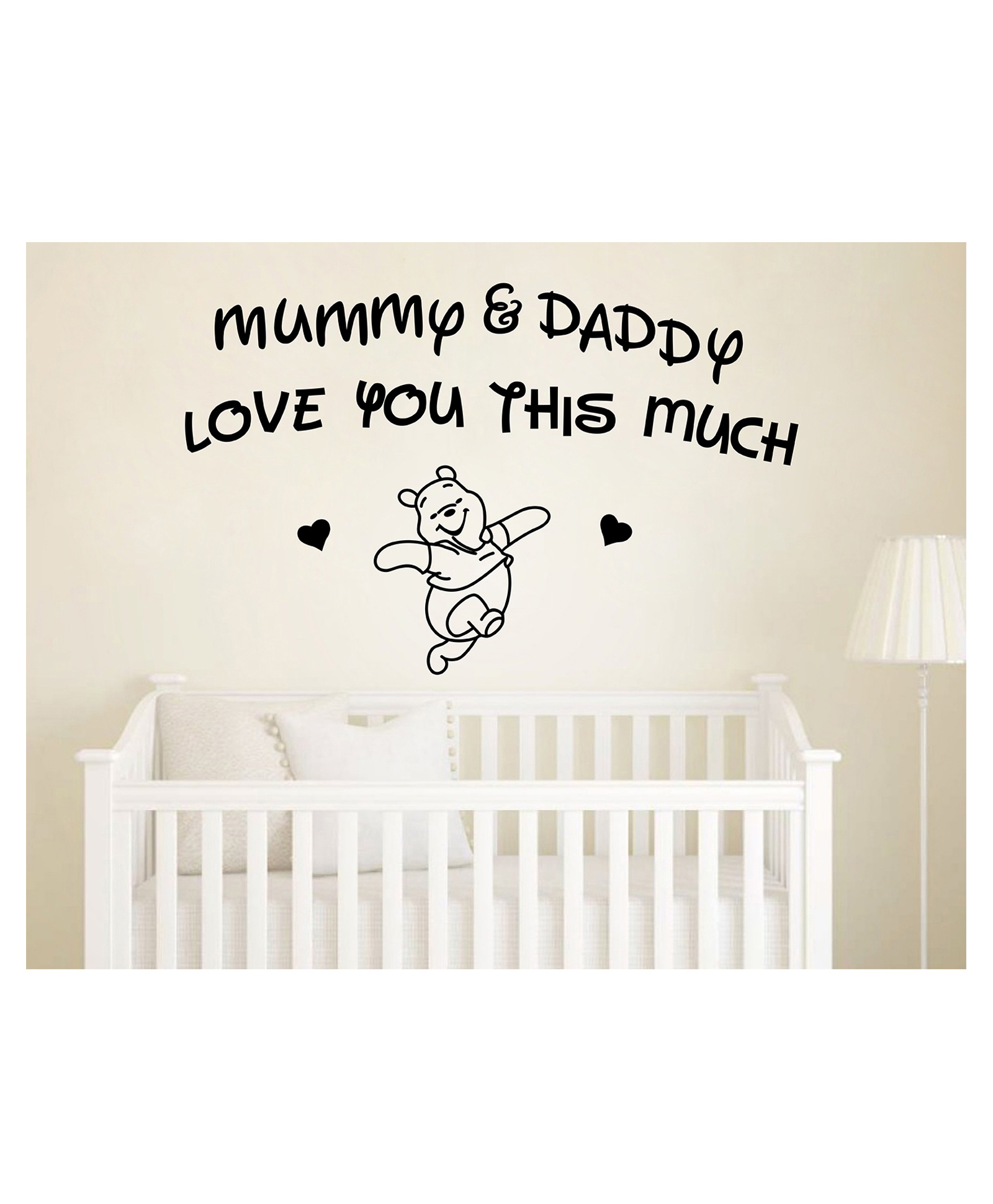 Wallstick  Teddy with Quotes wallstickers-picture-21