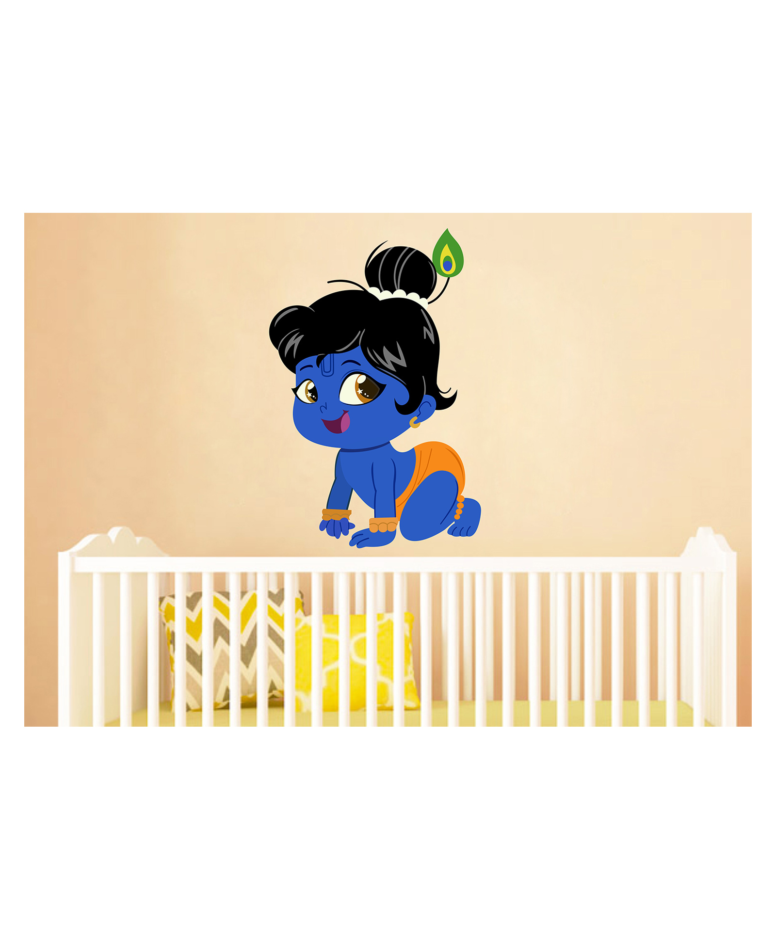 Wallstick  Little Krishna wallstickers-picture-26