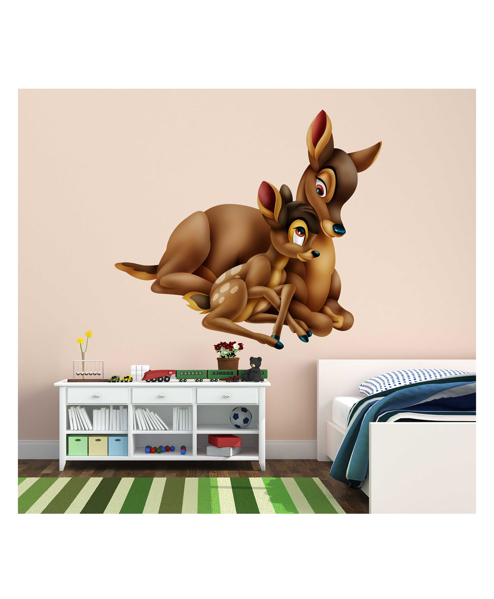 Wallstick  Cute Deer Family wallstickers-picture-19