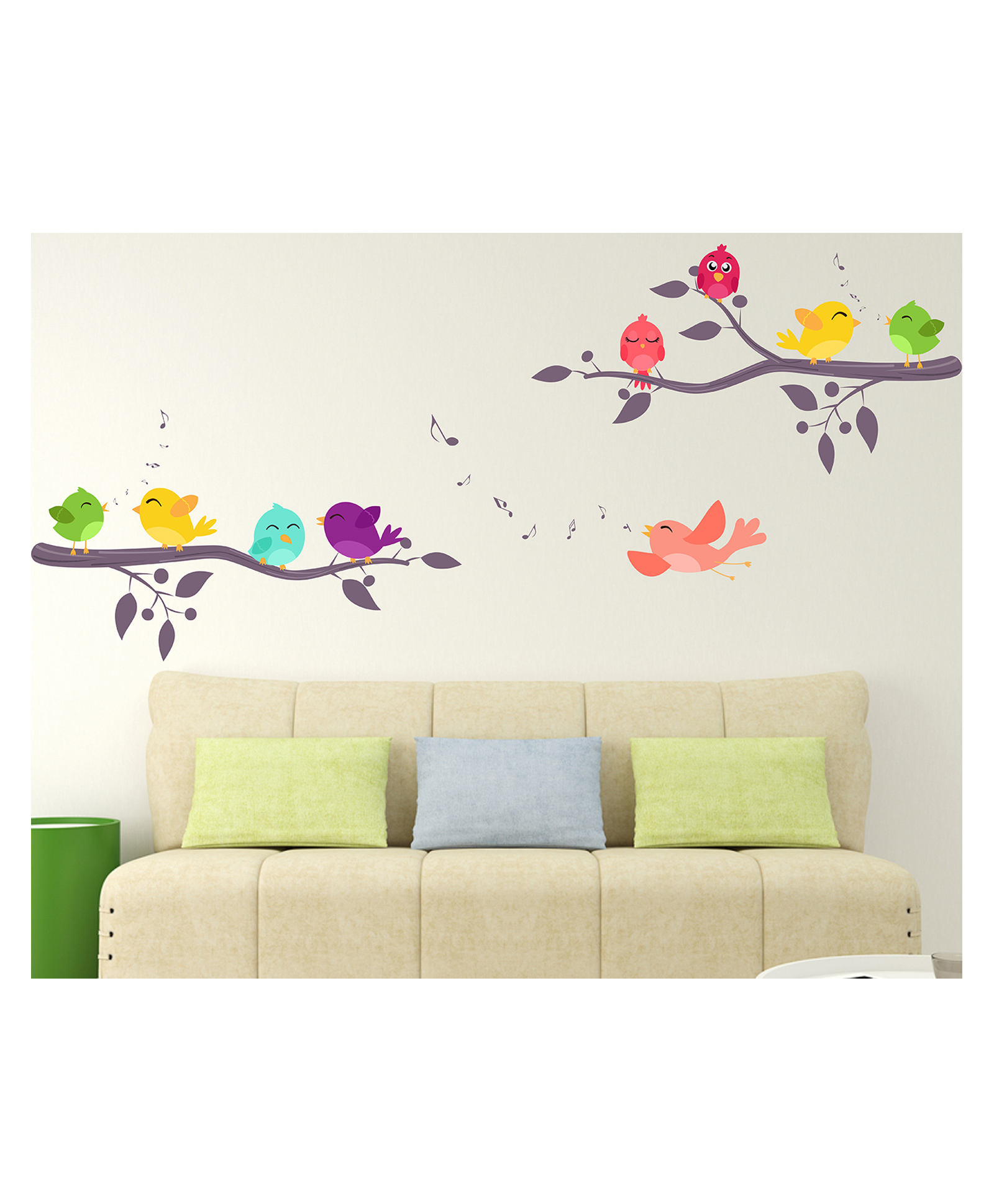 Wallstick Tree with Birds wallstickers-picture-34