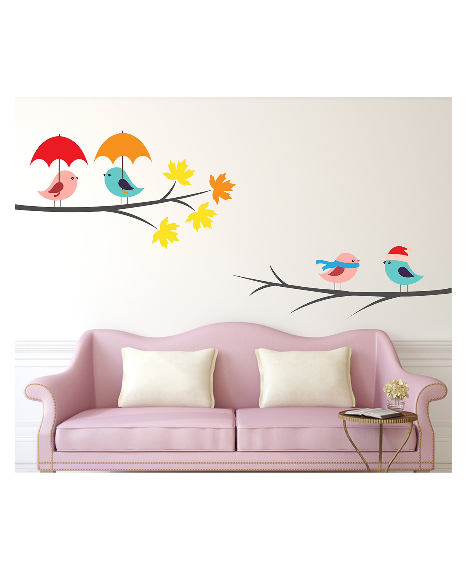 Wallstick Tree with Birds Collection  wallstickers-picture-38