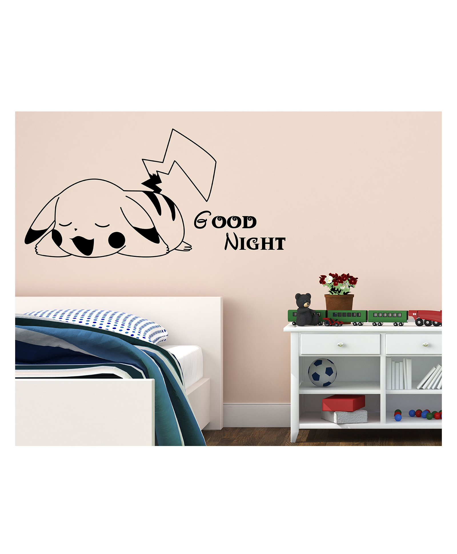 Wallstick Good Night Cartoon  wallstickers-picture-24