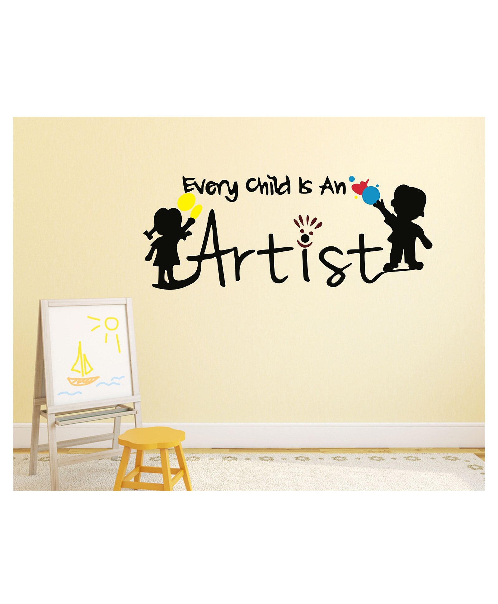 Wallstick Every Child is an Artist wallstickers-picture-26