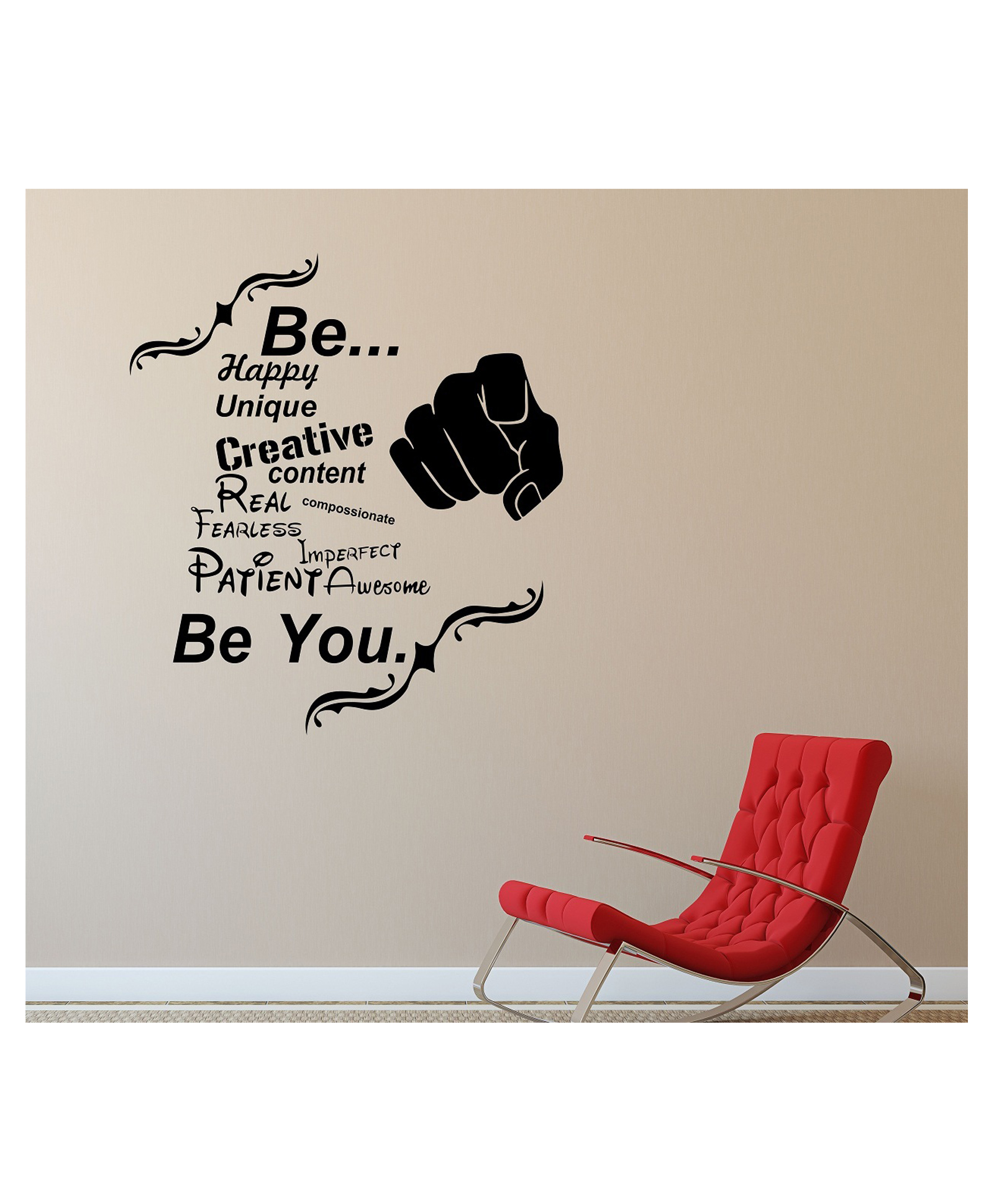 Wallstick be Happy wallstickers-picture-12