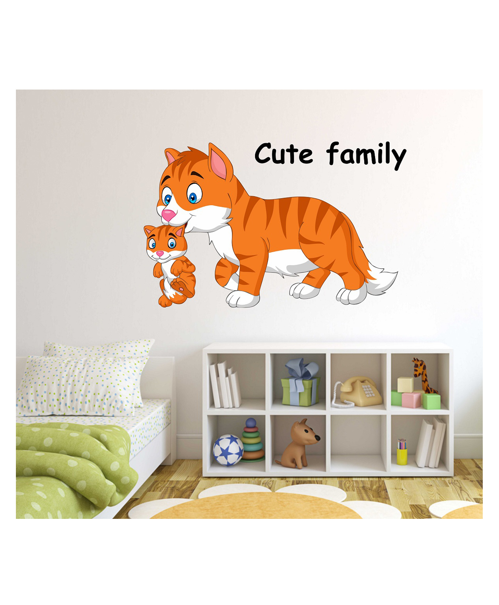Wallstick  Cute Family wallstickers-image-37