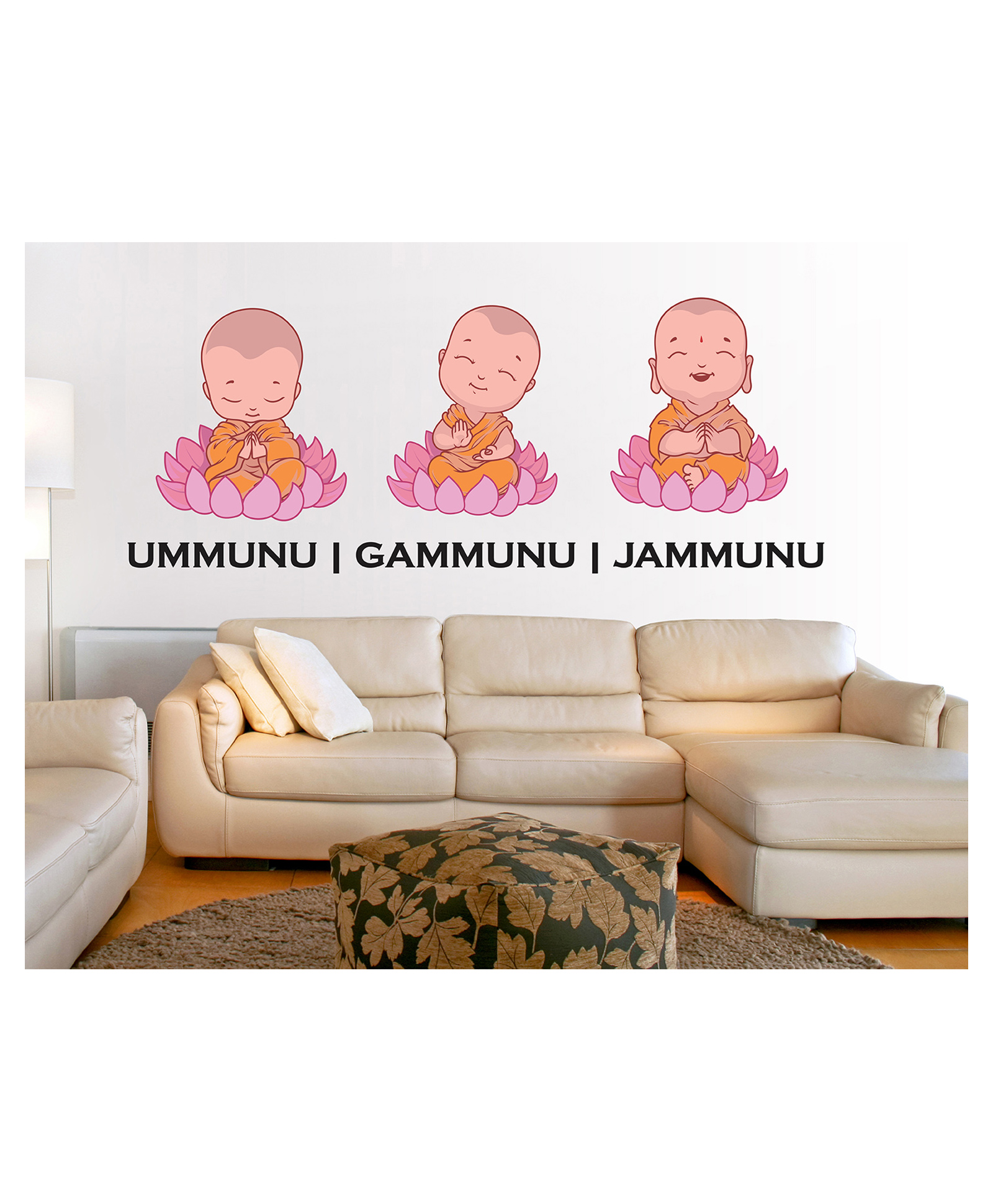 Wallstick Buddha Collection wallstickers-picture-20