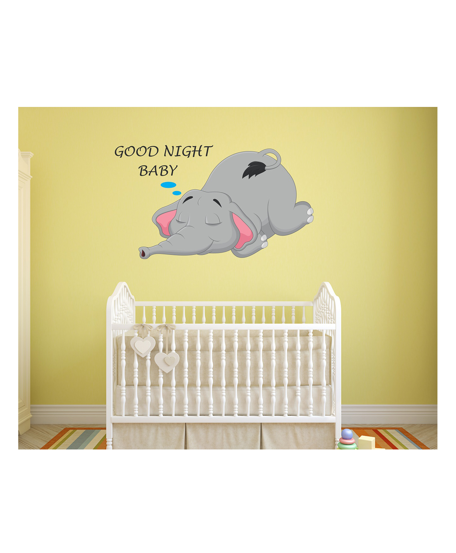 Wallstick Good Night Baby wallstickers Vinyl-image-35