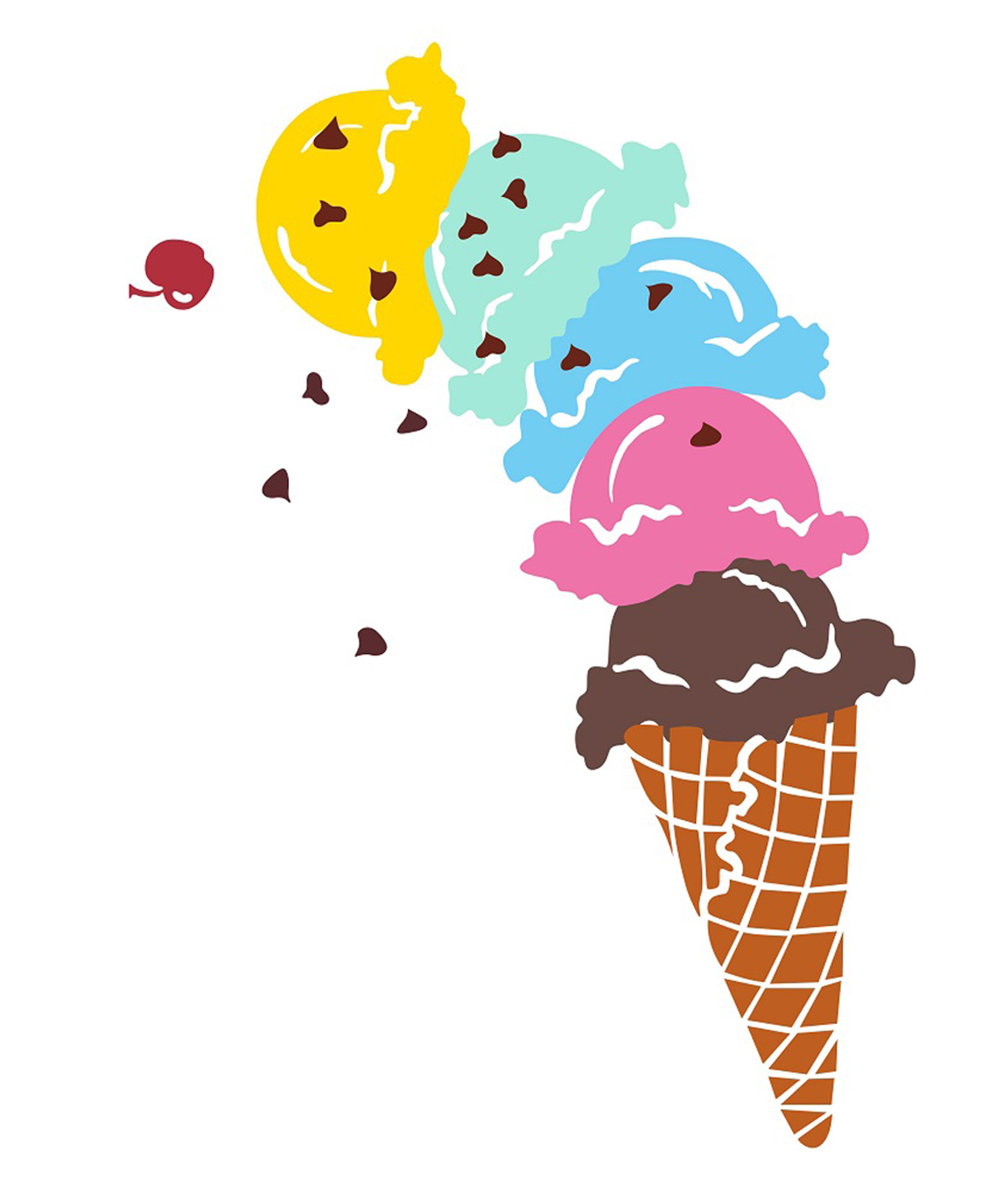 Wallstick ice Creams wallstickers Vinyl-picture-12