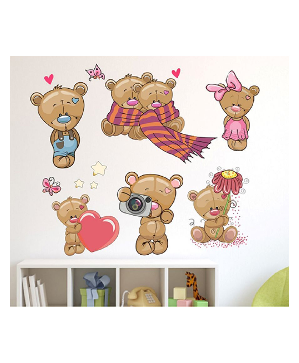 Wallstick Happy Teddys wallsticker-image-47