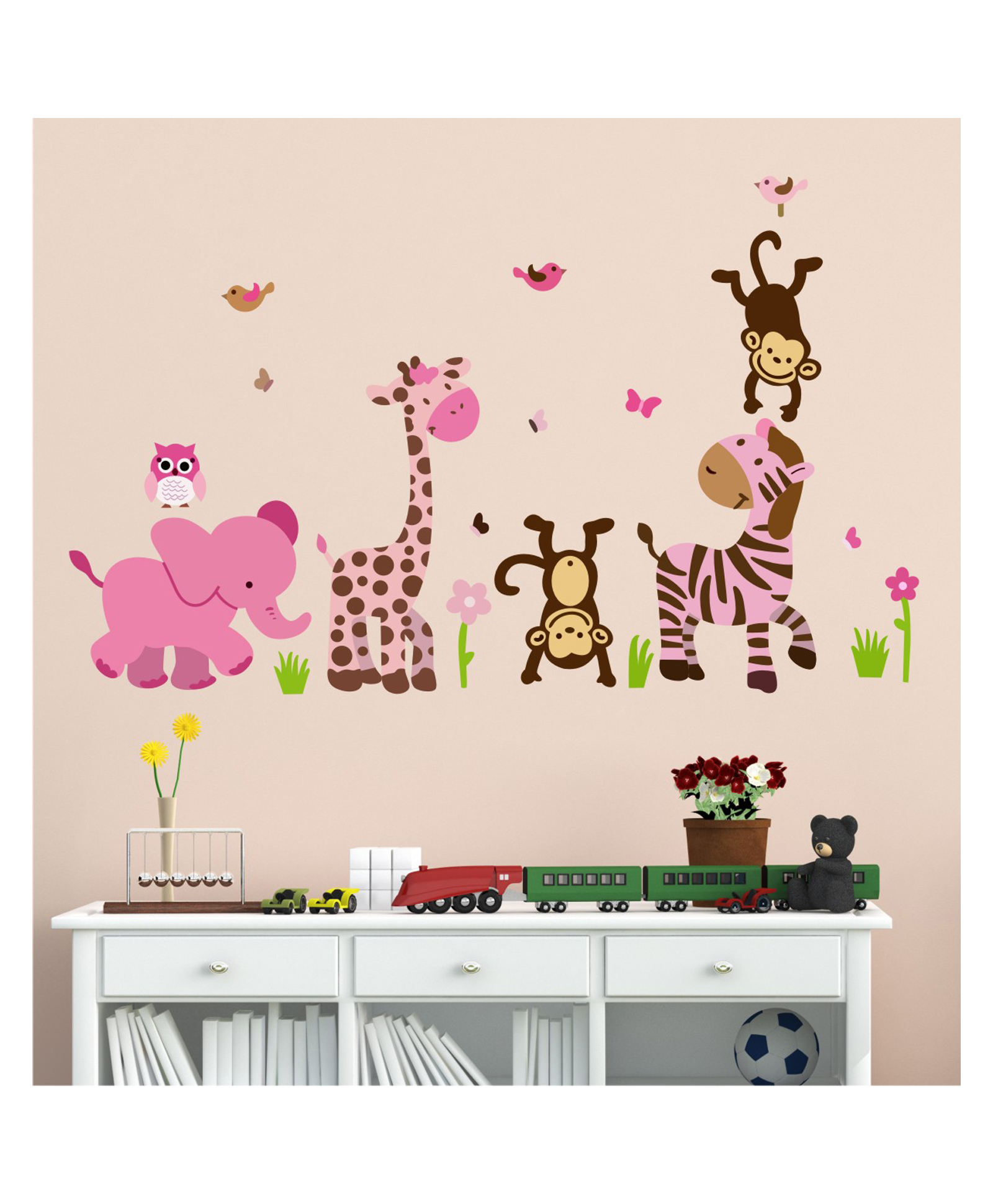 Wallstick Happy Animals wallsticker-picture-31