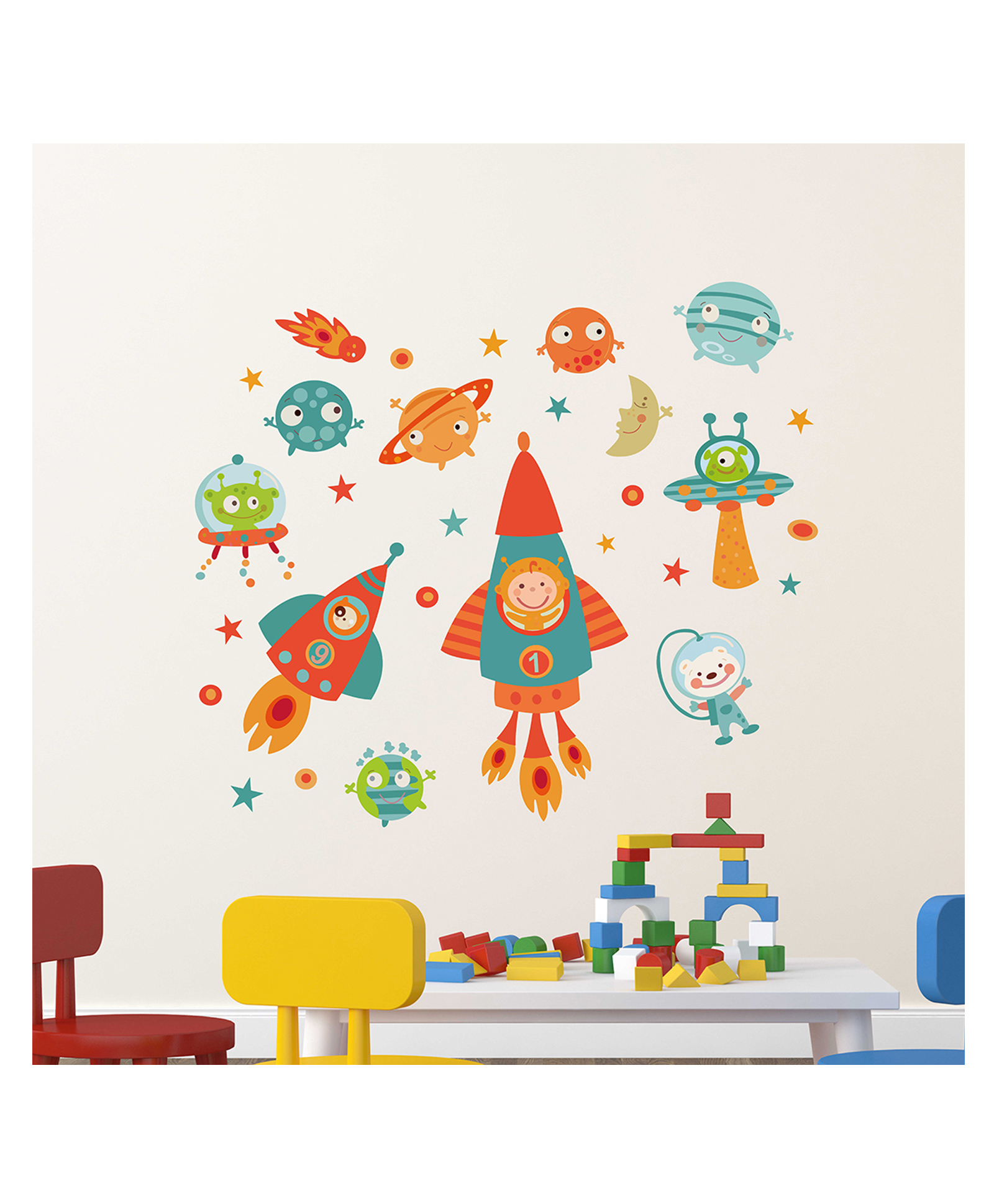 Wallstick Kids Space Station wallsticker-image-46