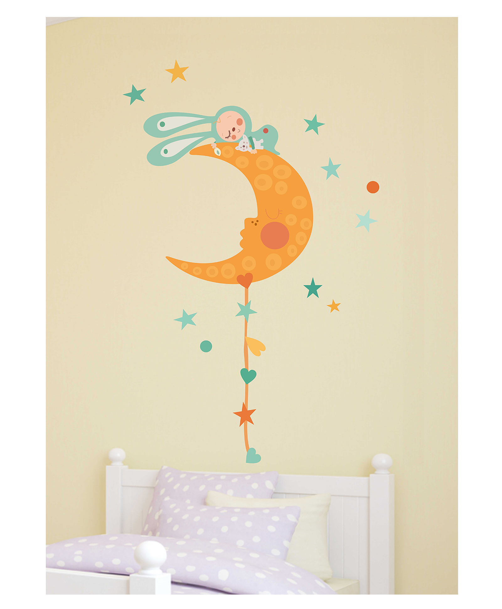 Wallstick Baby Moon wallsticker-picture-11