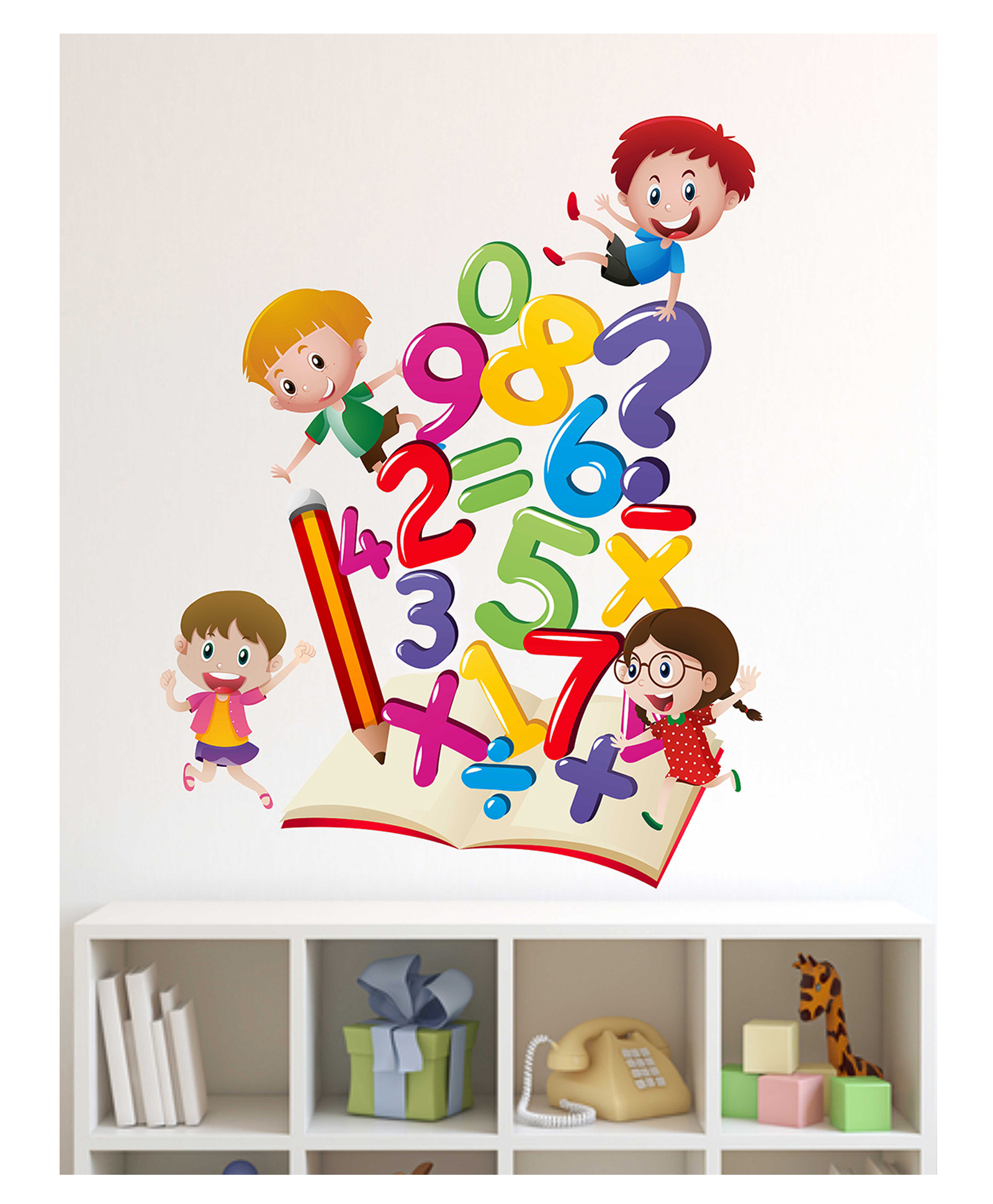 Wallstick Colorful Number wallsticker-picture-27