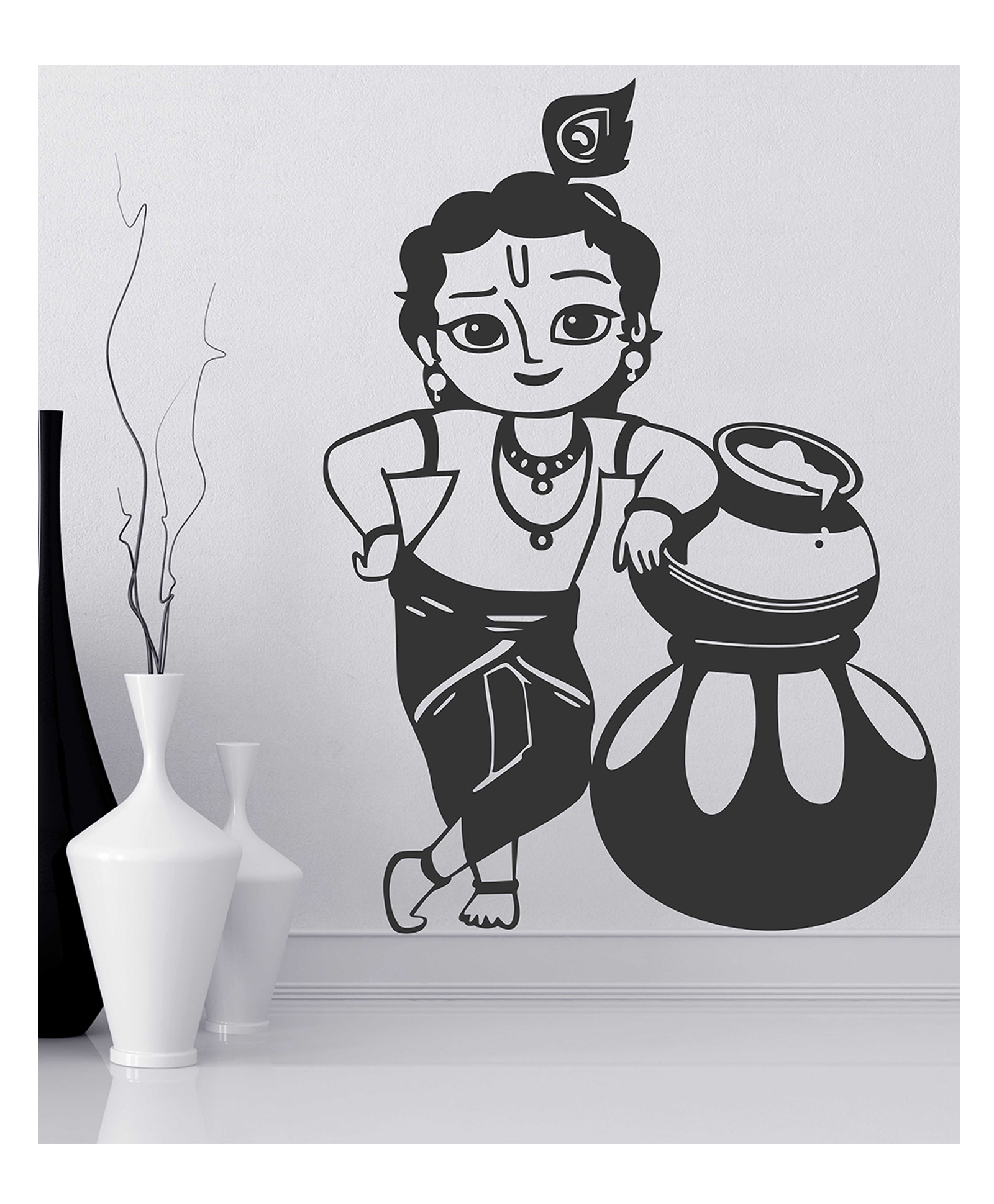 Wallstick Cute Krishna wallsticker-picture-13