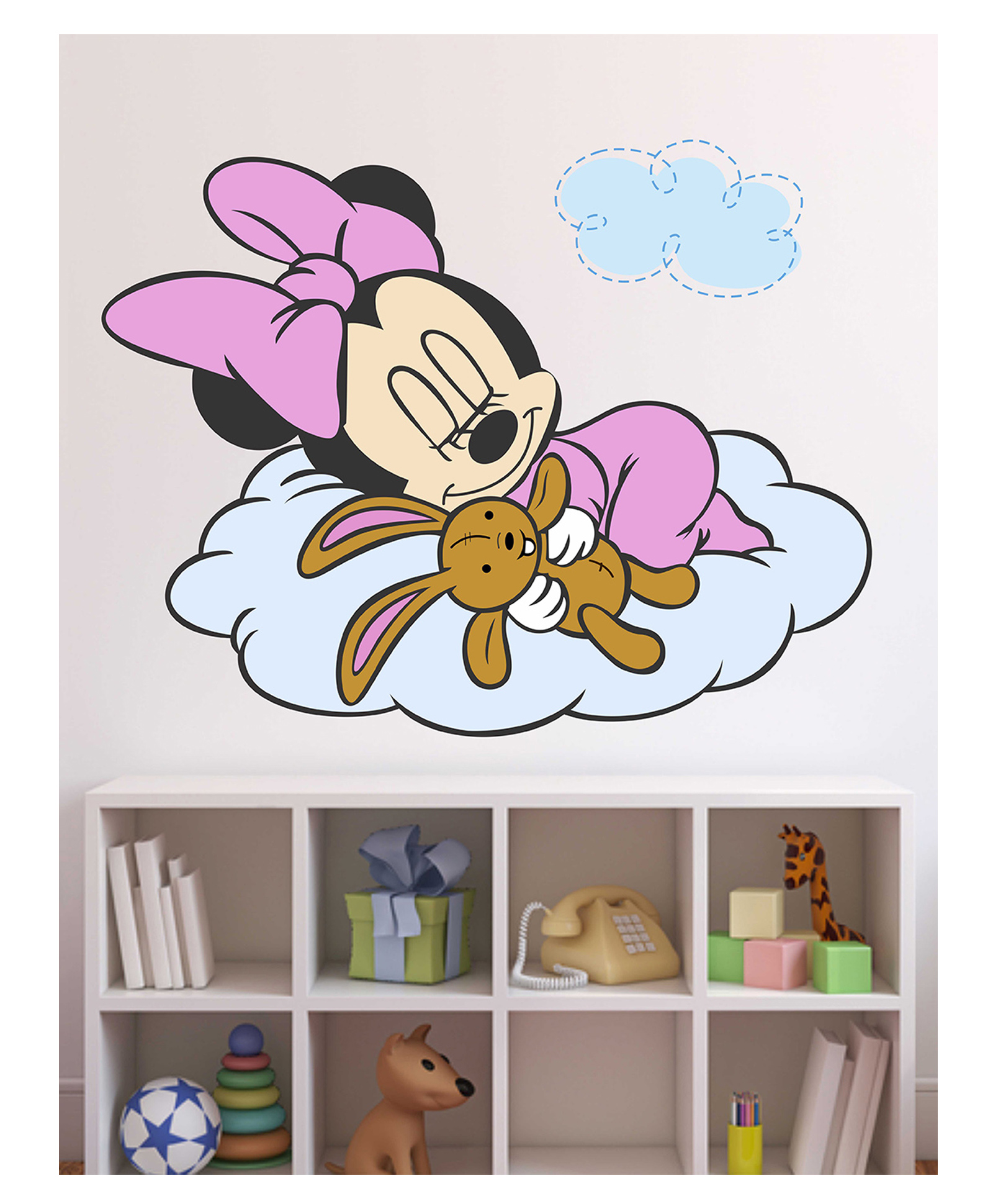 Wallstick Pink Micky wallsticker-picture-15